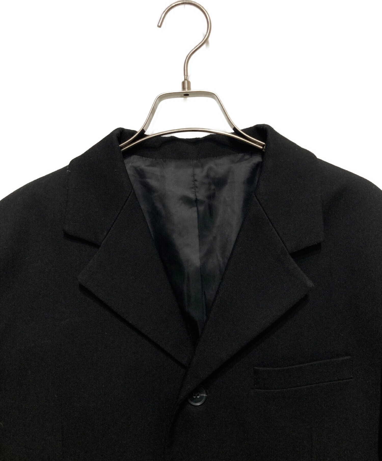 OY (オーワイ) バック刺繍テーラードジャケット ブラック サイズ:不明