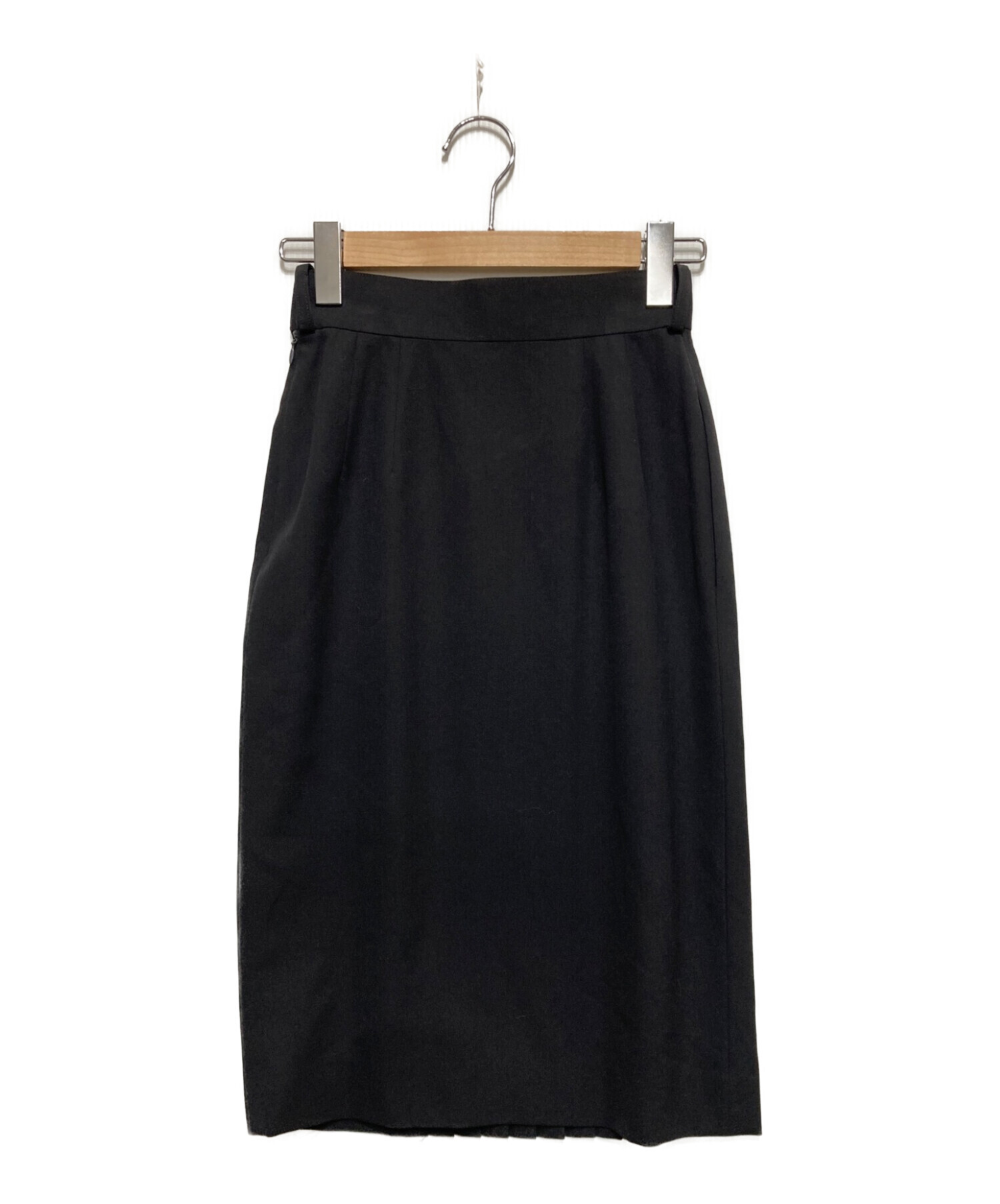 Christian Dior (クリスチャン ディオール) プリーツスカート ブラック サイズ:Ｓ