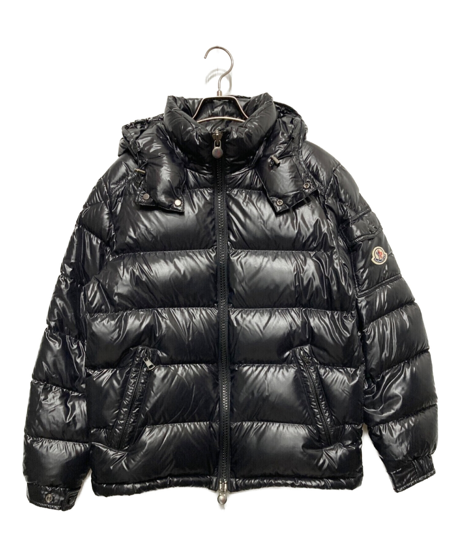 中古・古着通販】MONCLER (モンクレール) ダウンジャケット ブラック