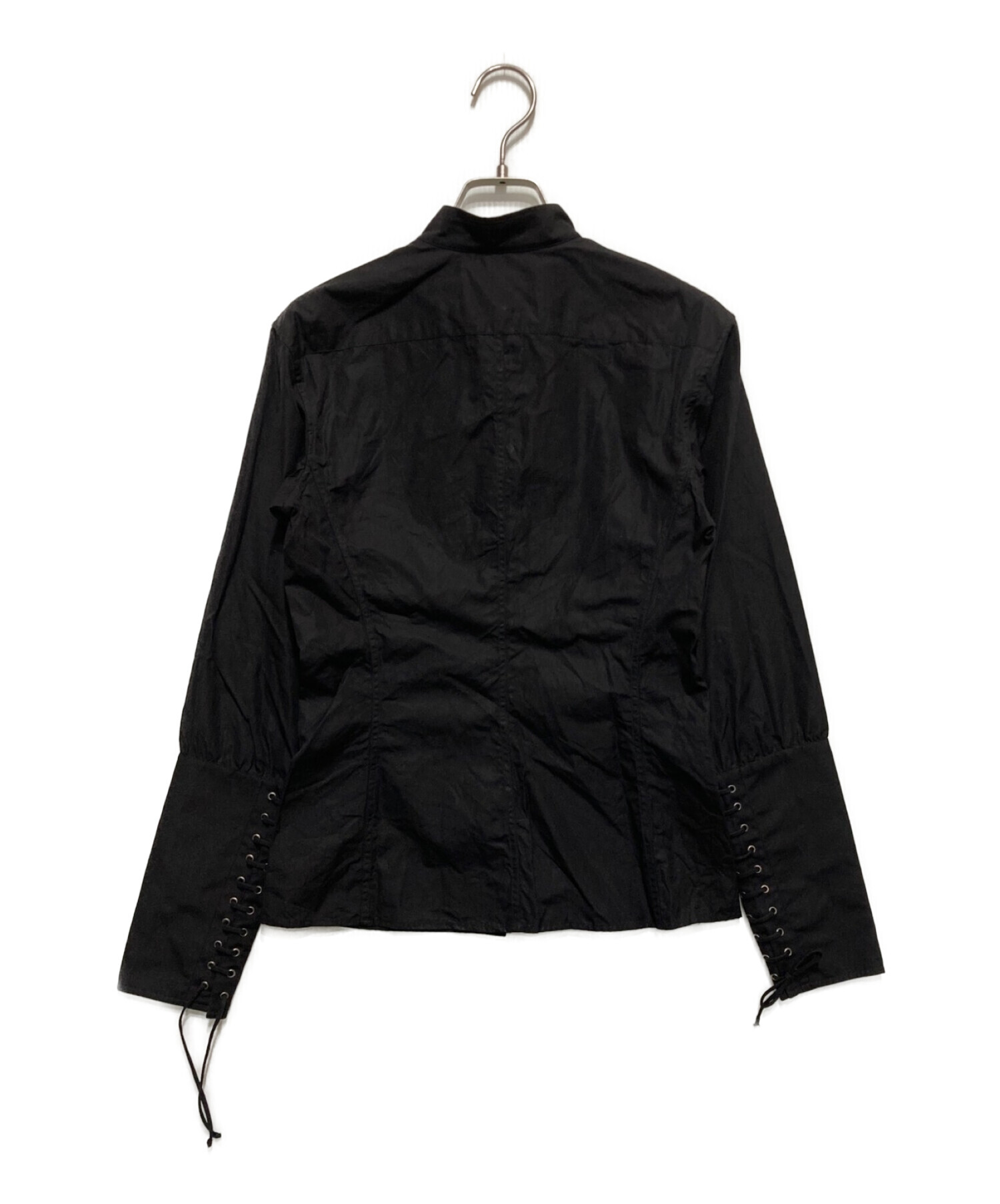 Yves Saint Laurent Rive Gauche (イヴ・サンローラン リヴ・ゴーシュ) シャツ ブラック サイズ:SIZE34