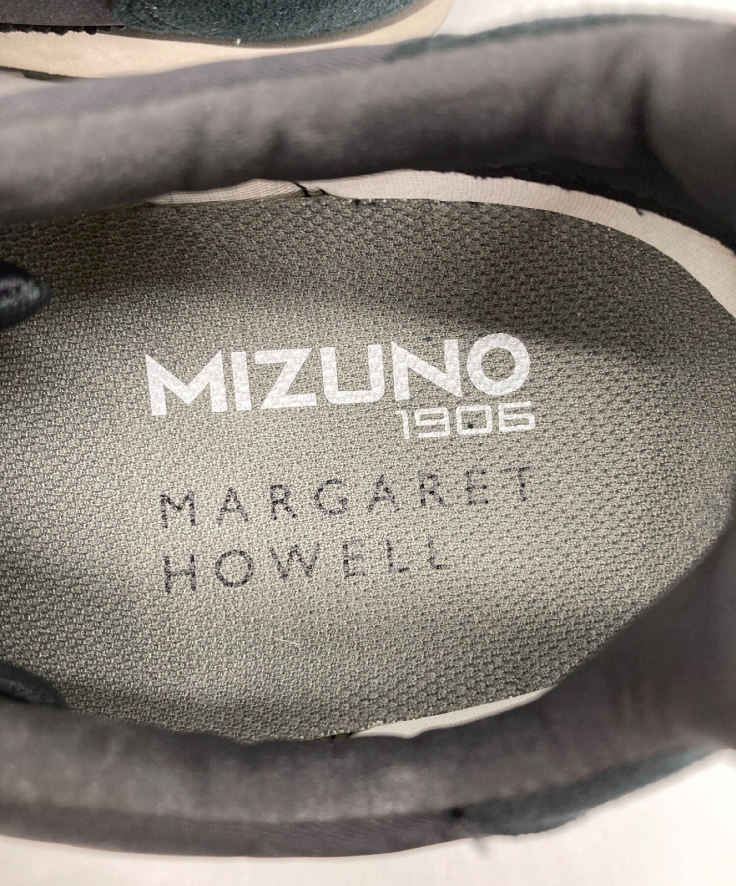 MIZUNO (ミズノ) MARGARET HOWELL (マーガレットハウエル) ローカットスニーカー　D1GA176809 ブラック サイズ:26㎝