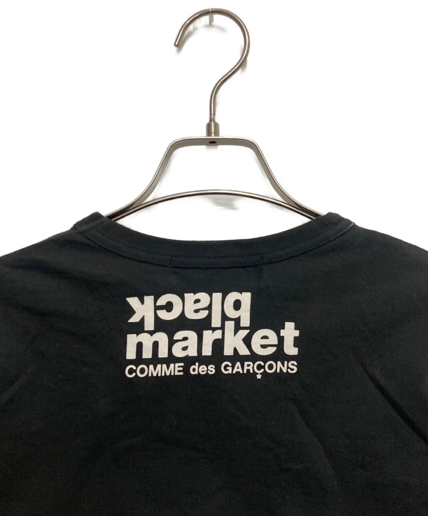 COMME des GARCONS BLACKMARKET (コムデギャルソンブラックマーケット) Disney (ディズニー) Tシャツ　 OH-T105 ブラック サイズ:L