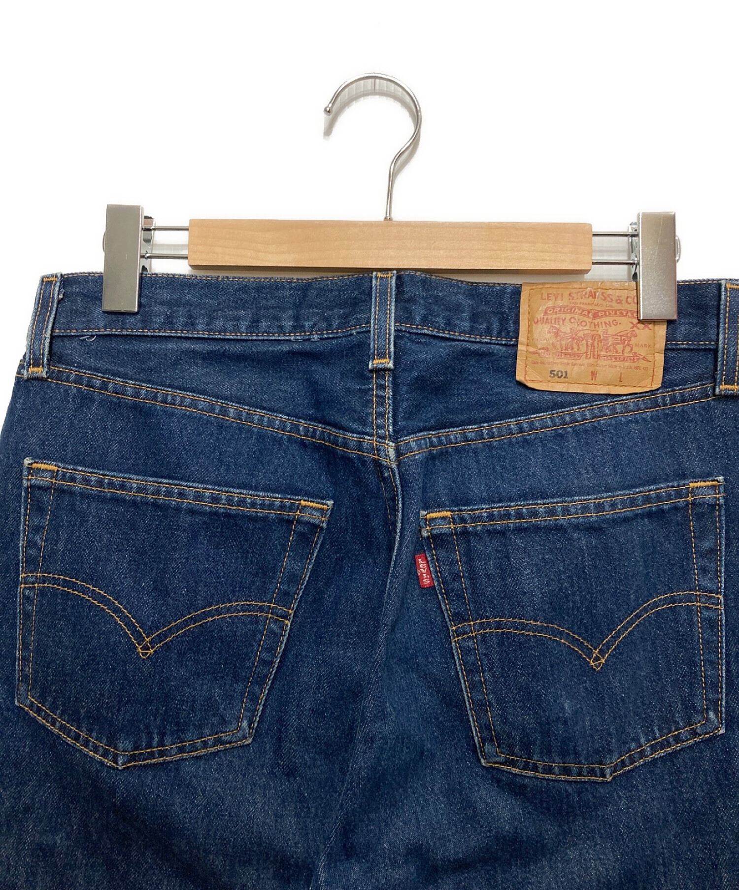 中古・古着通販】LEVI'S (リーバイス) 501デニムパンツ インディゴ