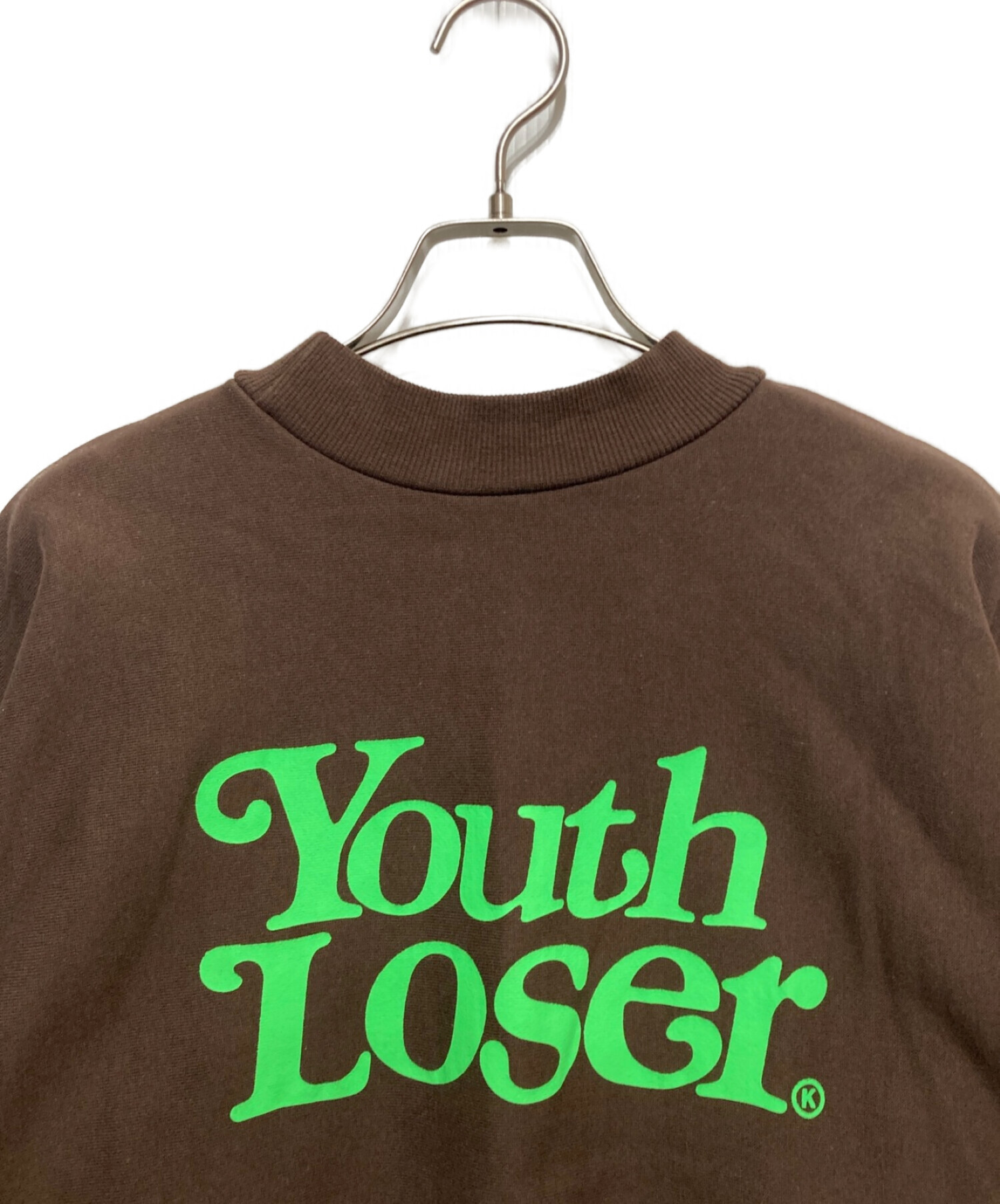 Youth Loser (ユースルーザー) VERDY (ヴェルディ) Verdy front sweat 1997 ブラウン サイズ:不明