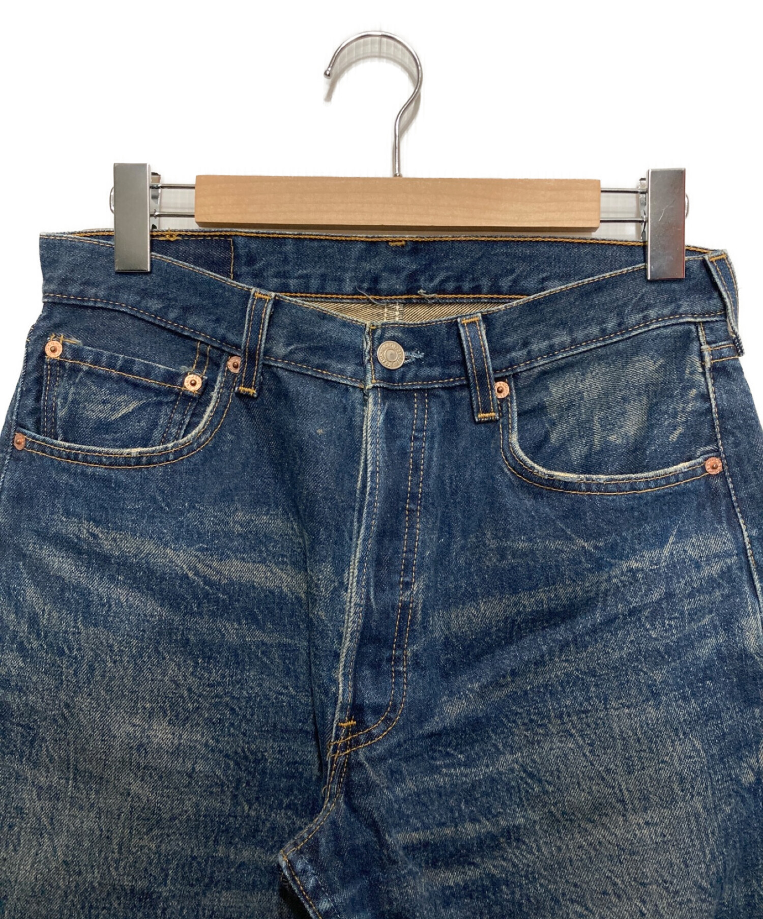 中古・古着通販】LEVI'S (リーバイス) デニムパンツ インディゴ サイズ