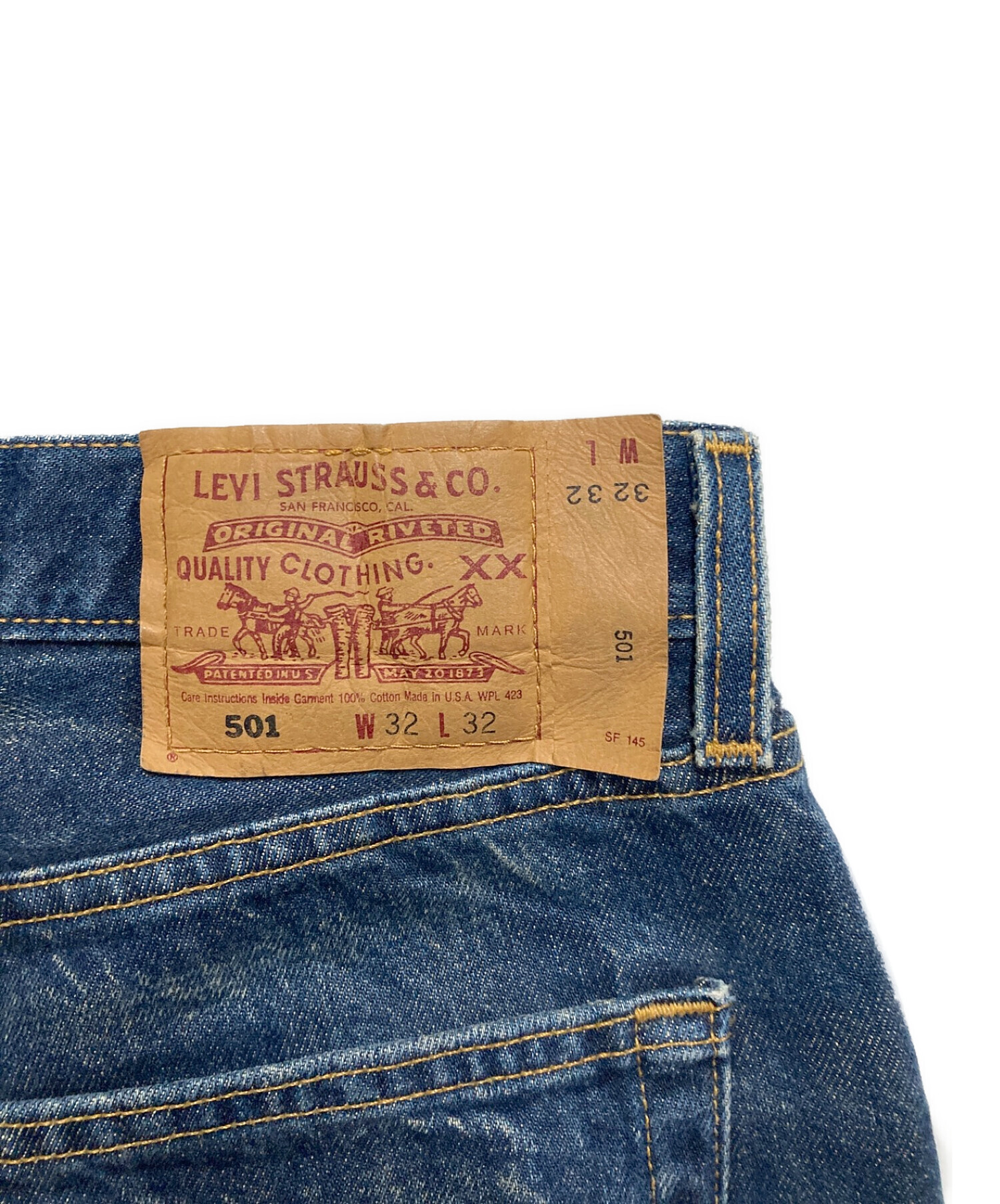 中古・古着通販】LEVI'S (リーバイス) デニムパンツ インディゴ サイズ