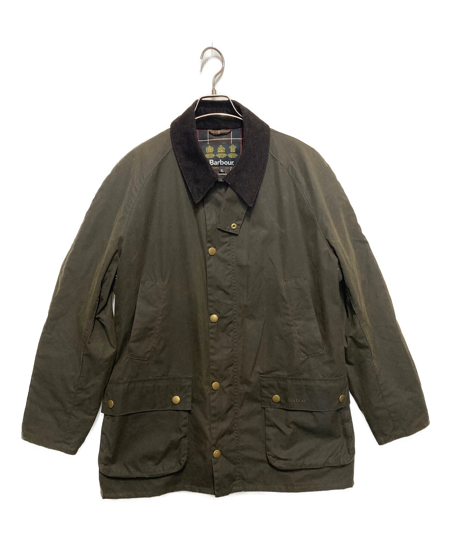 中古・古着通販】Barbour (バブアー) ASHBY WAX JACKET ブラウン