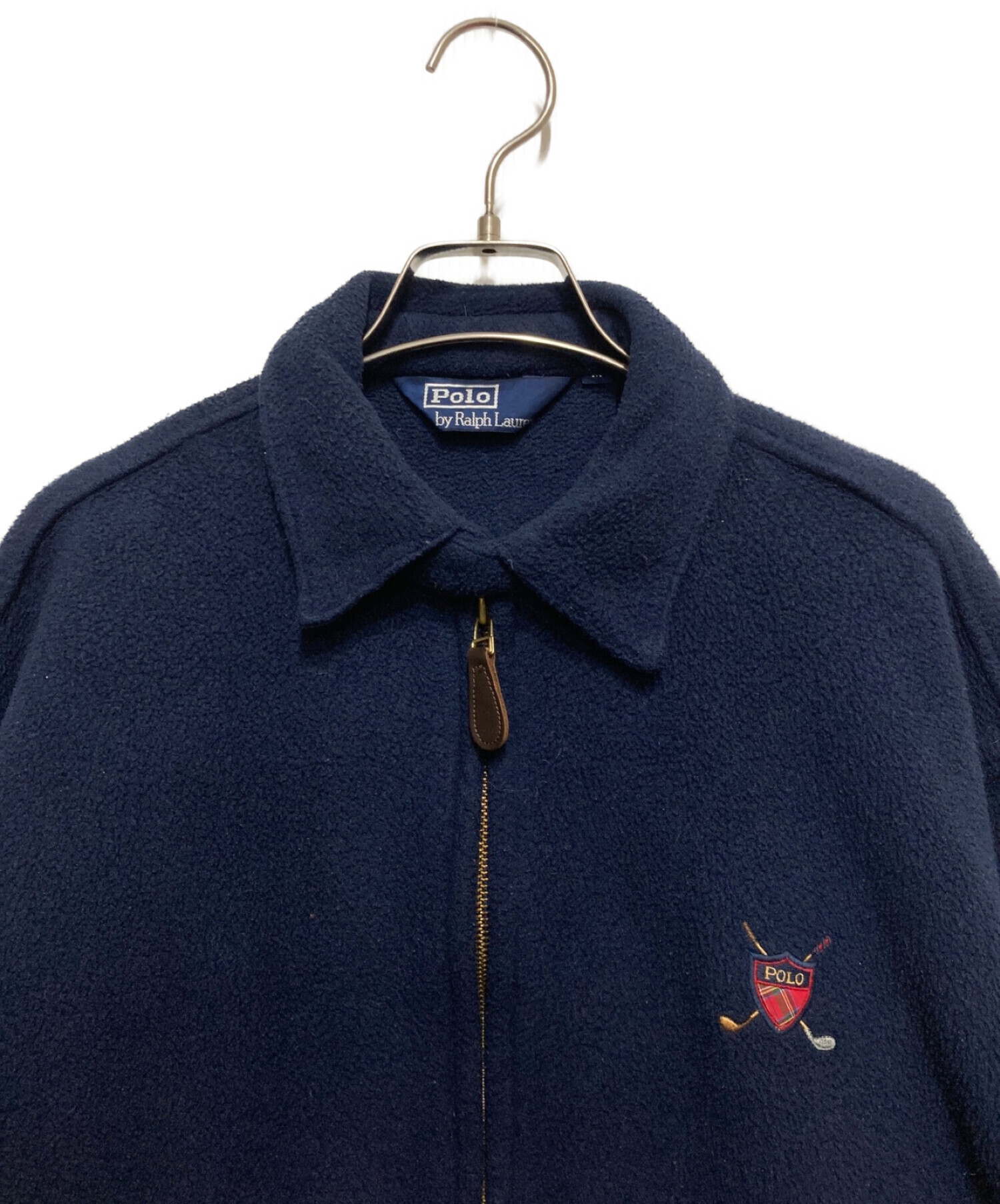 POLO RALPH LAUREN (ポロ・ラルフローレン) フリースジャケット ネイビー サイズ:Ⅿ