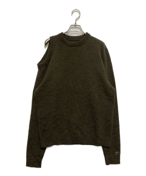 新品 Aries Shoulder Hole Knit アリーズ 肩あきニット-