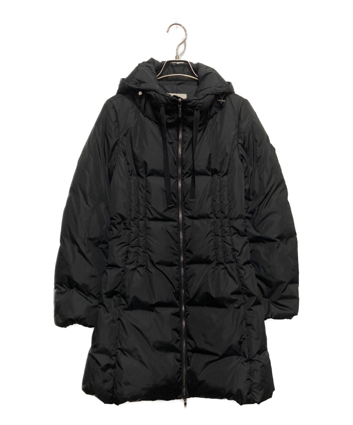 MONCLER (モンクレール) ダウンコート　093-49328-00-54155 ブラック サイズ:SIZE0