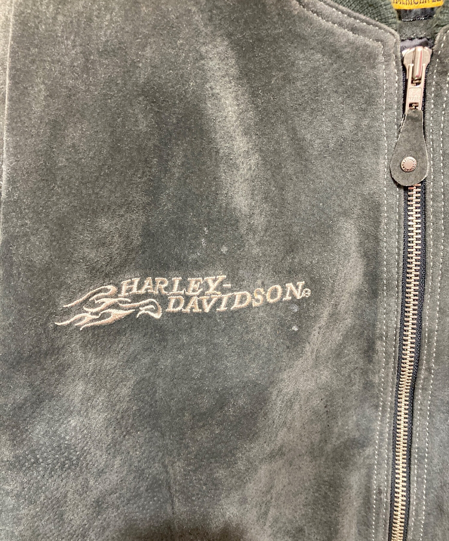 HARLEY-DAVIDSON (ハーレーダビッドソン) ライダーススタジャン ブラック サイズ:XXL