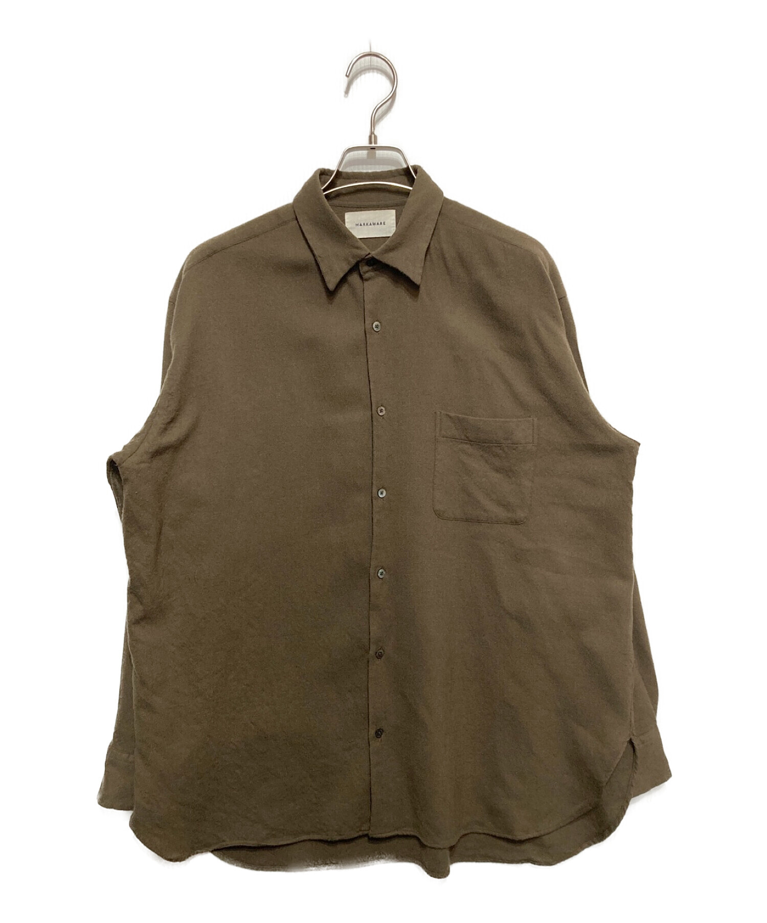 中古・古着通販】MARKAWARE (マーカウェア) COMFORT FIT SHIRTS #OLIVE