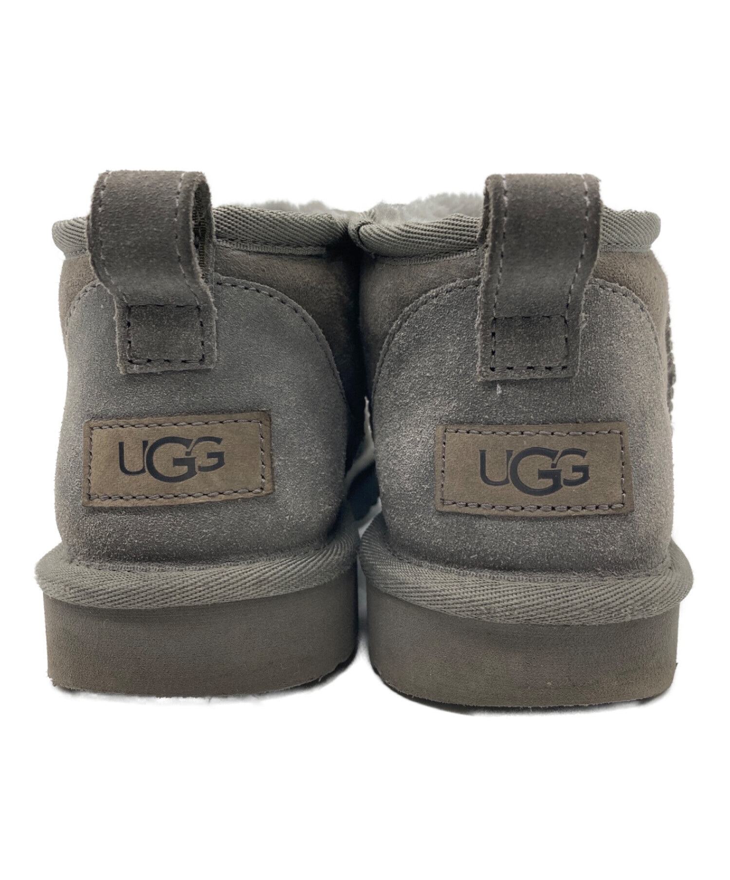 中古・古着通販】UGG (アグ) ムートンスライドブーツ 1116109 グレー