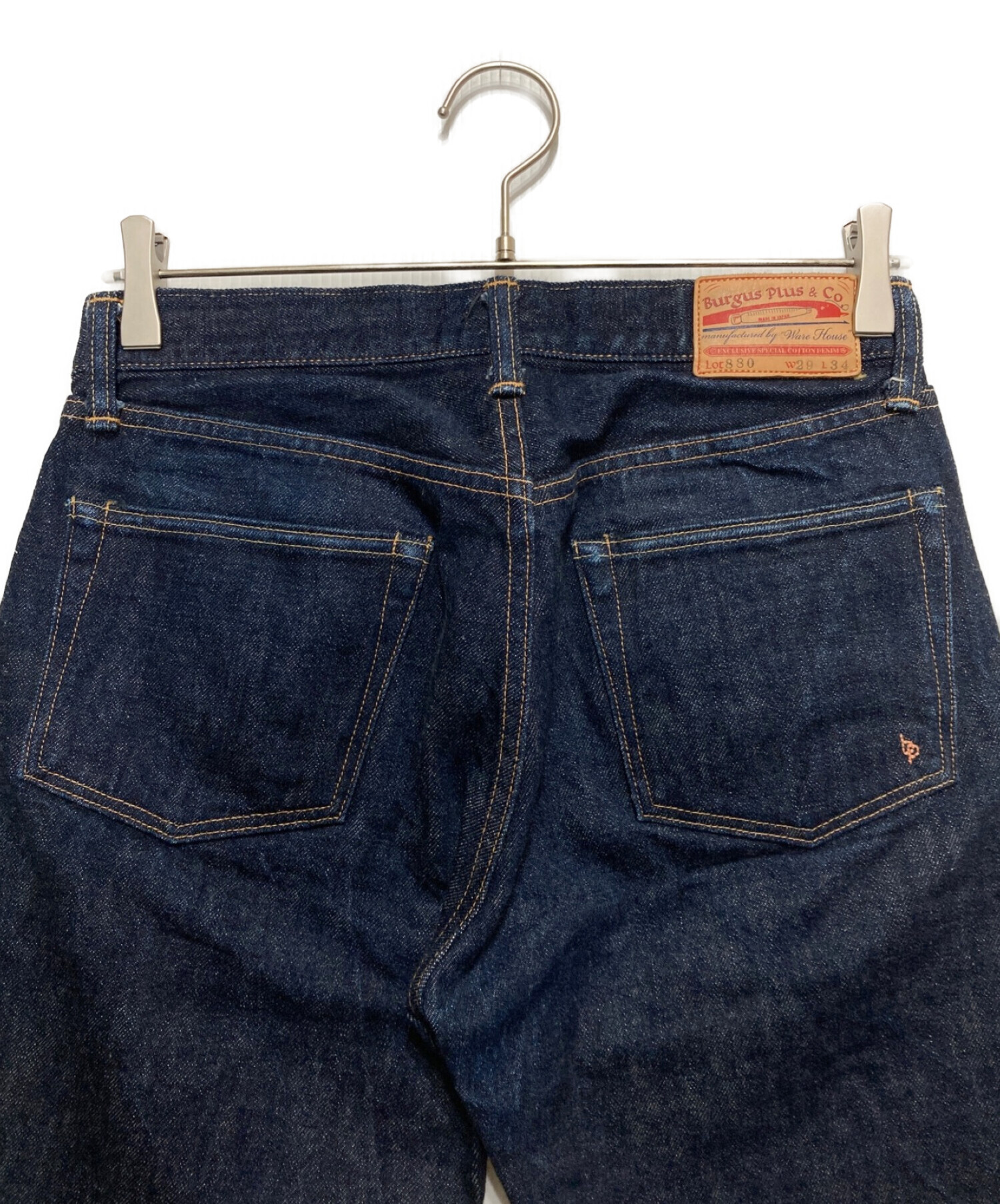 ウエアハウス Burgus Plus＆Co LOT880 セルビッチデニムパンツ