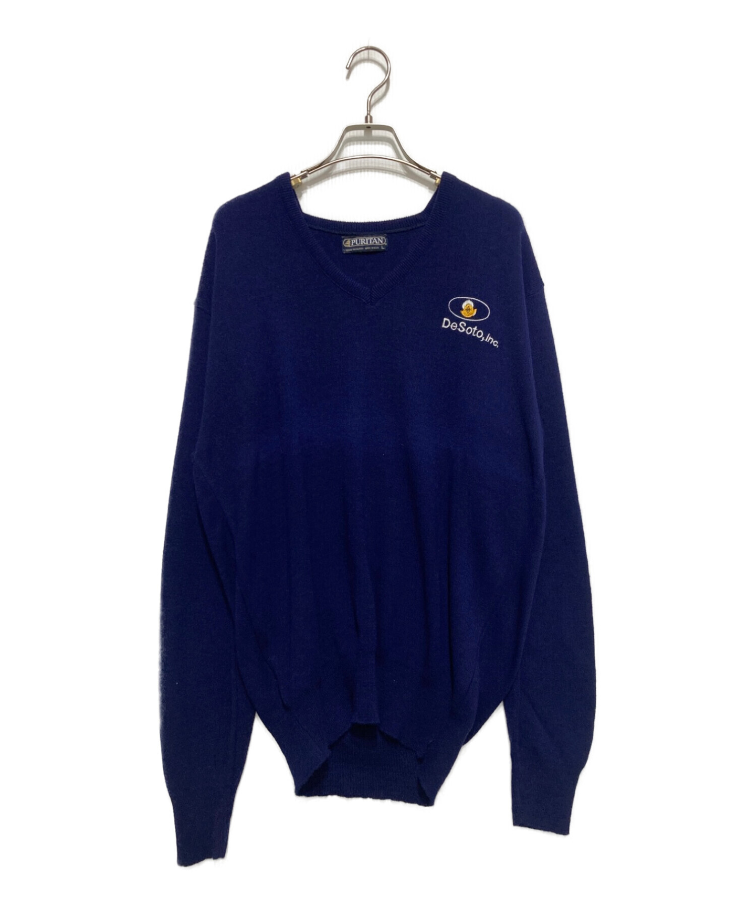 超目玉☆期間限定 アメリカ古着 PURITAN SWEATS 80s 90s ニット ベスト 