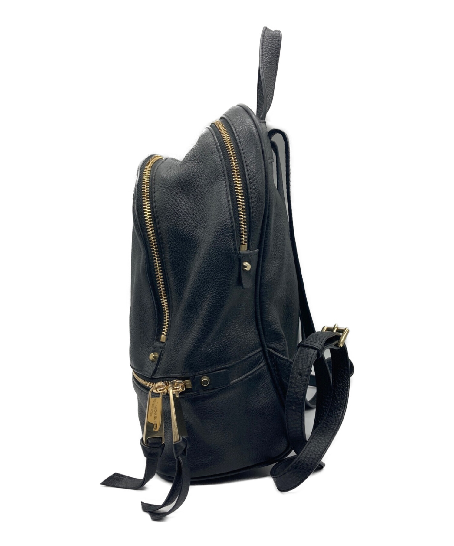 中古・古着通販】MICHAEL KORS (マイケルコース) RHEA ZIP SM BACK PACK ブラック｜ブランド・古着通販  トレファク公式【TREFAC FASHION】スマホサイト