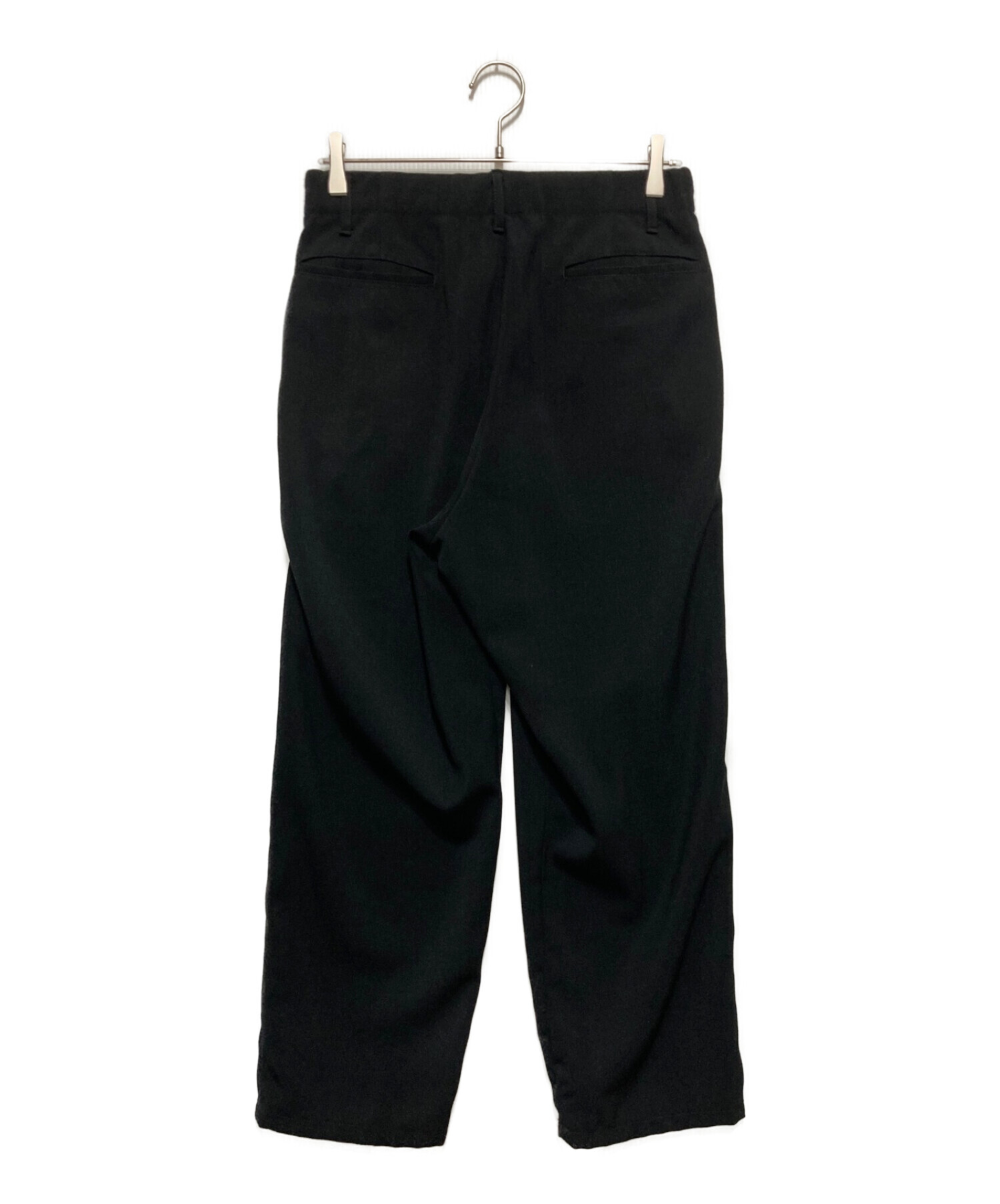 LAMOND (ラモンド) karsey strech wide pants　LM-P-075 ブラック サイズ:SIZE2