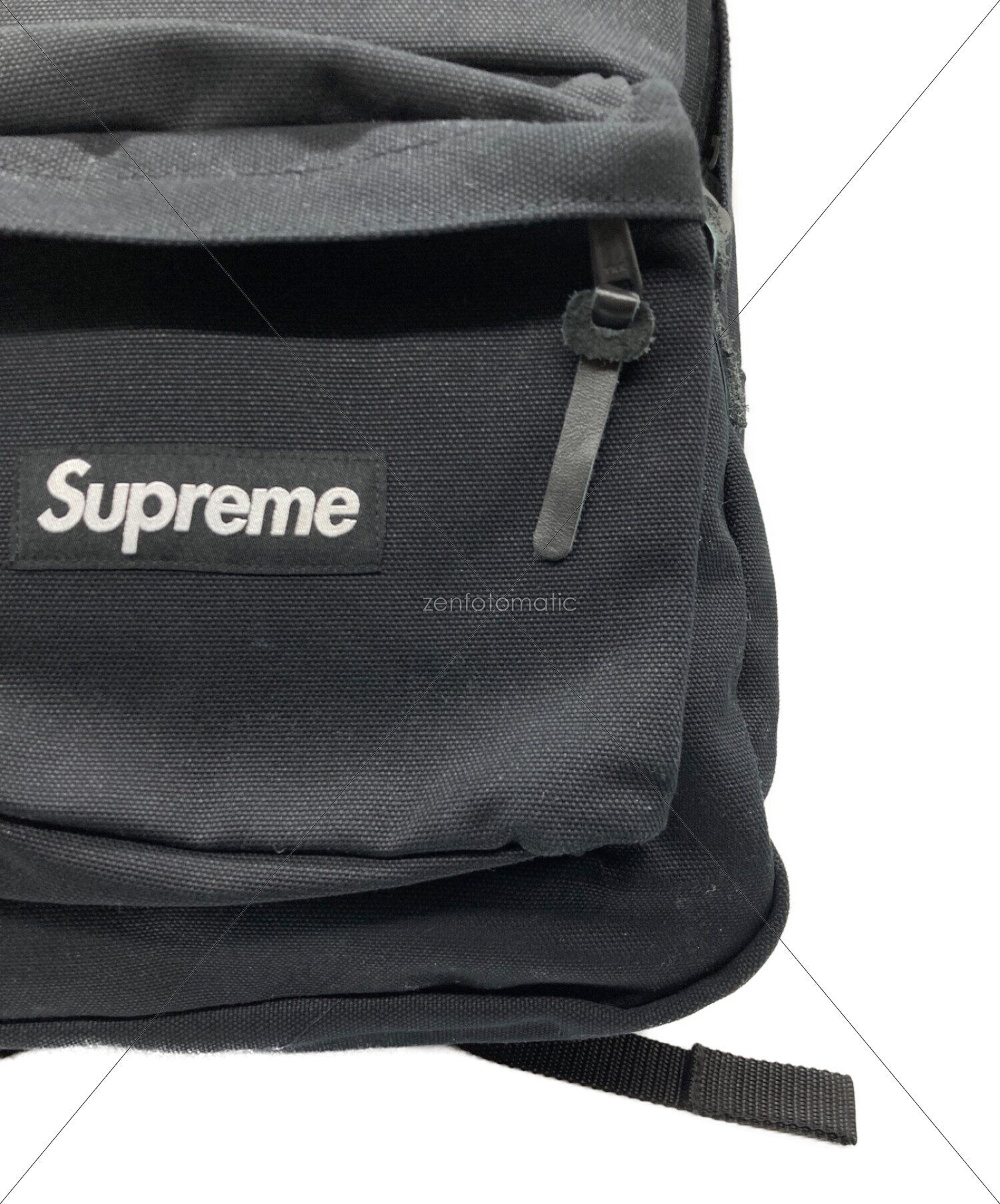 中古・古着通販】Supreme (シュプリーム) canvas backpack ブラック ...