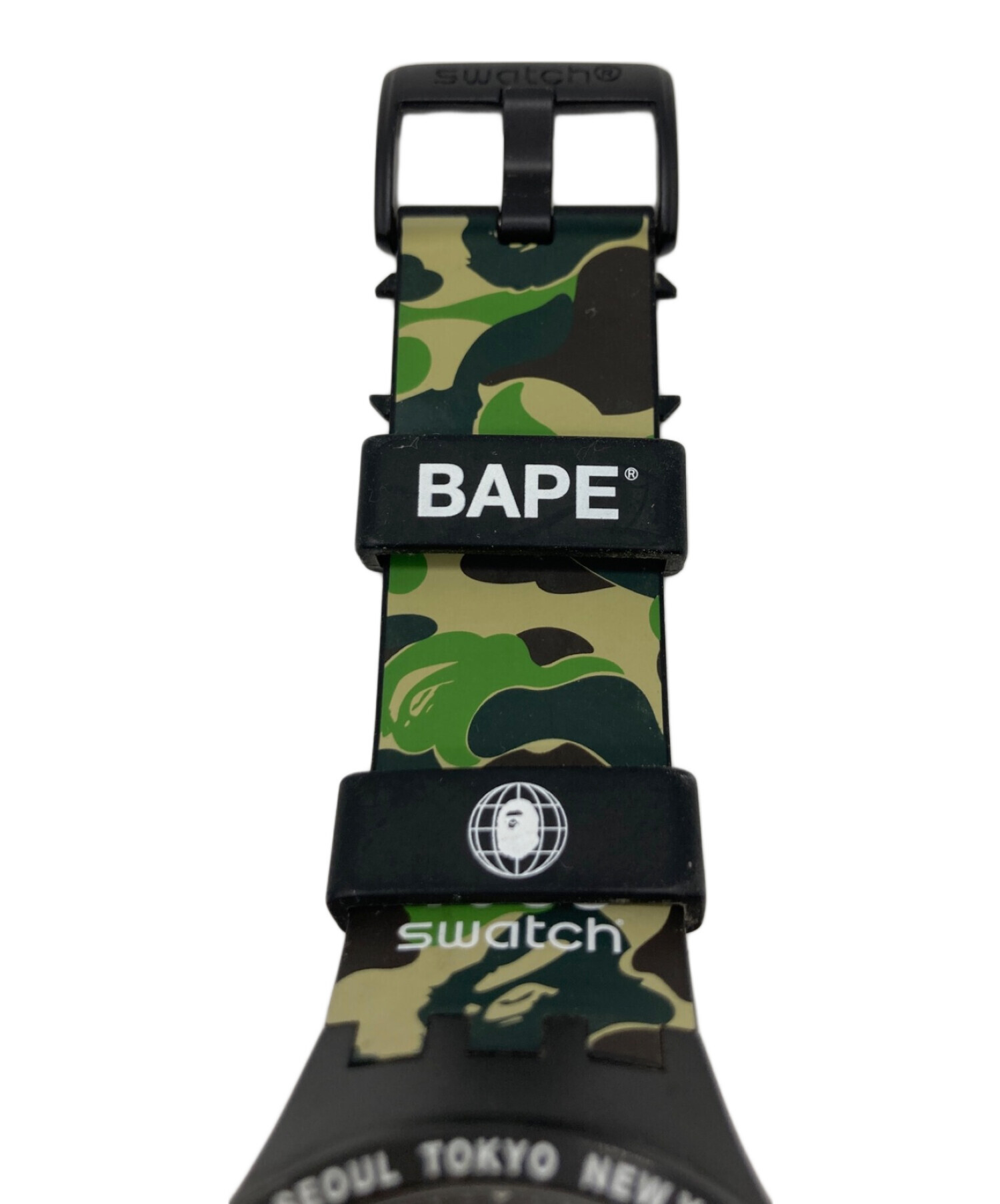 中古・古着通販】A BATHING APE (アベイシングエイプ) SWATCH (スウォッチ) リストウォッチ｜ブランド・古着通販  トレファク公式【TREFAC FASHION】スマホサイト