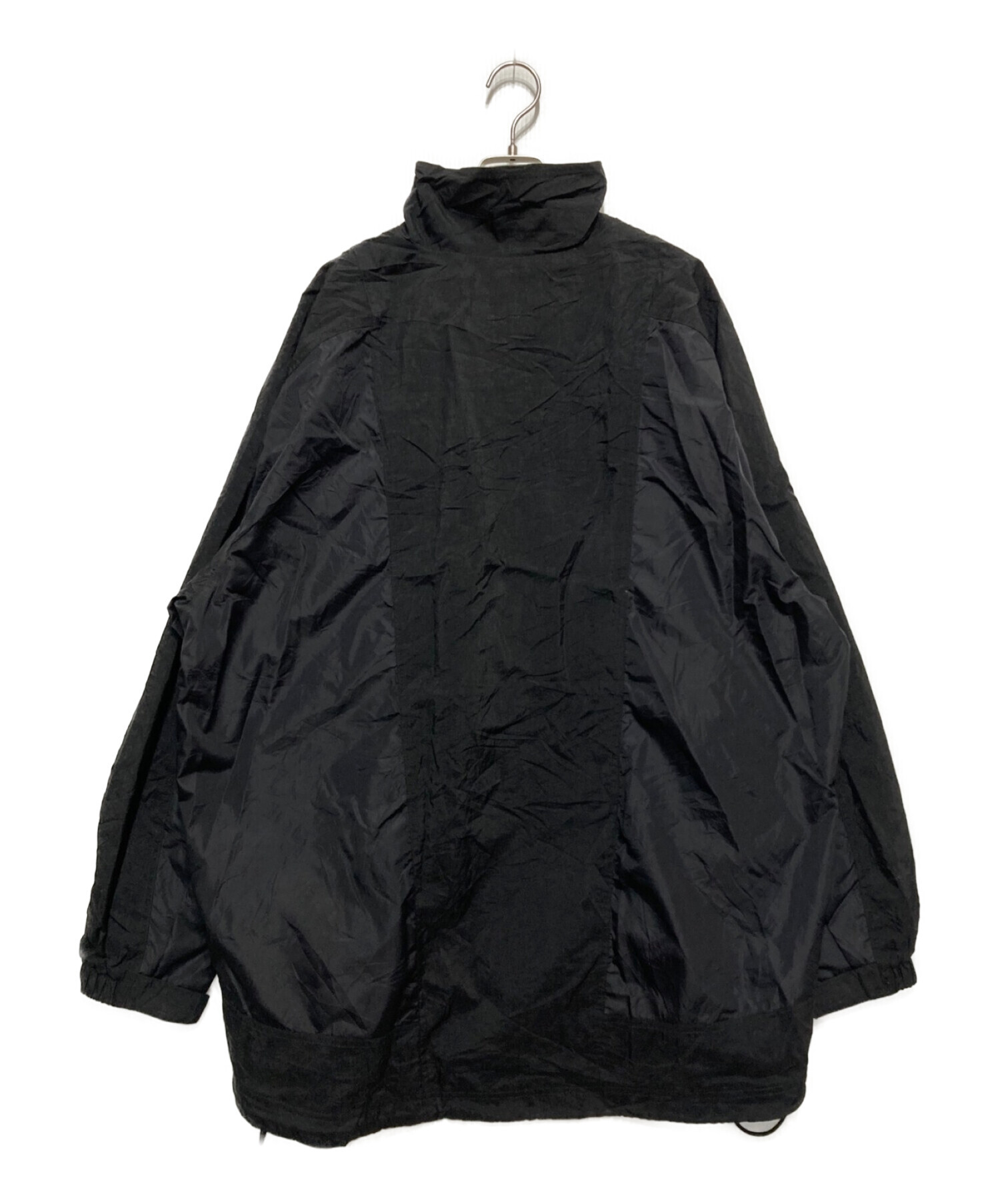 NIKE (ナイキ) オーバーサイズナイロンジャケット ブラック サイズ:L