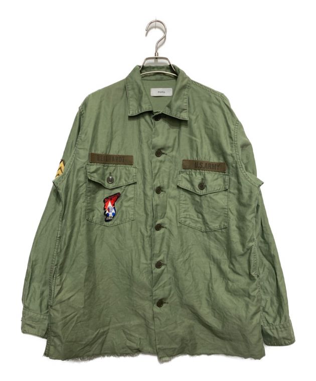 中古・古着通販】MARKA (マーカ) J.L.UTILITY SHIRTS WIDE FIT M18A-06SH01C グリーン  サイズ:SIZE1｜ブランド・古着通販 トレファク公式【TREFAC FASHION】スマホサイト