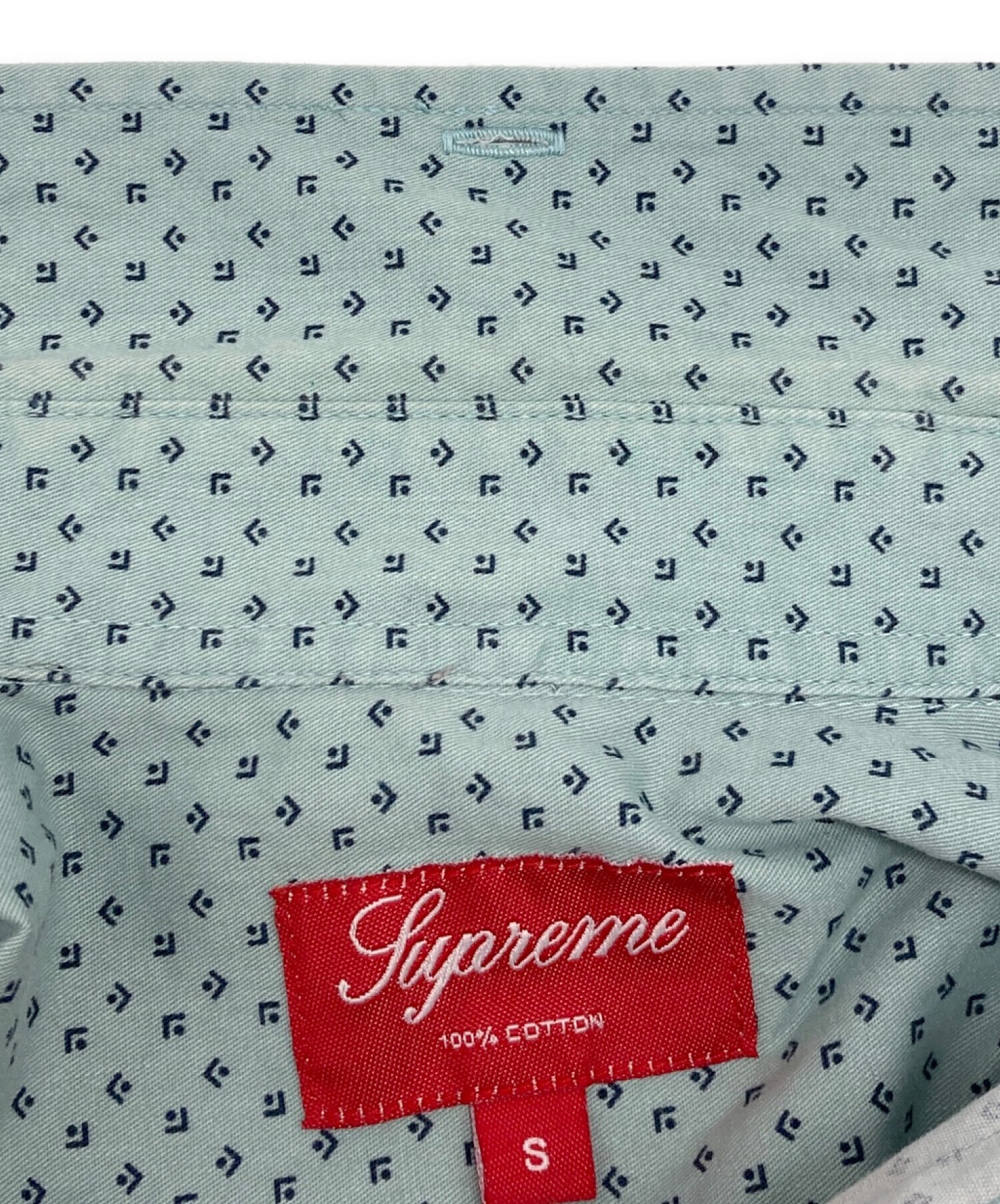 中古・古着通販】Supreme (シュプリーム) ボタンダウンシャツ ブルー