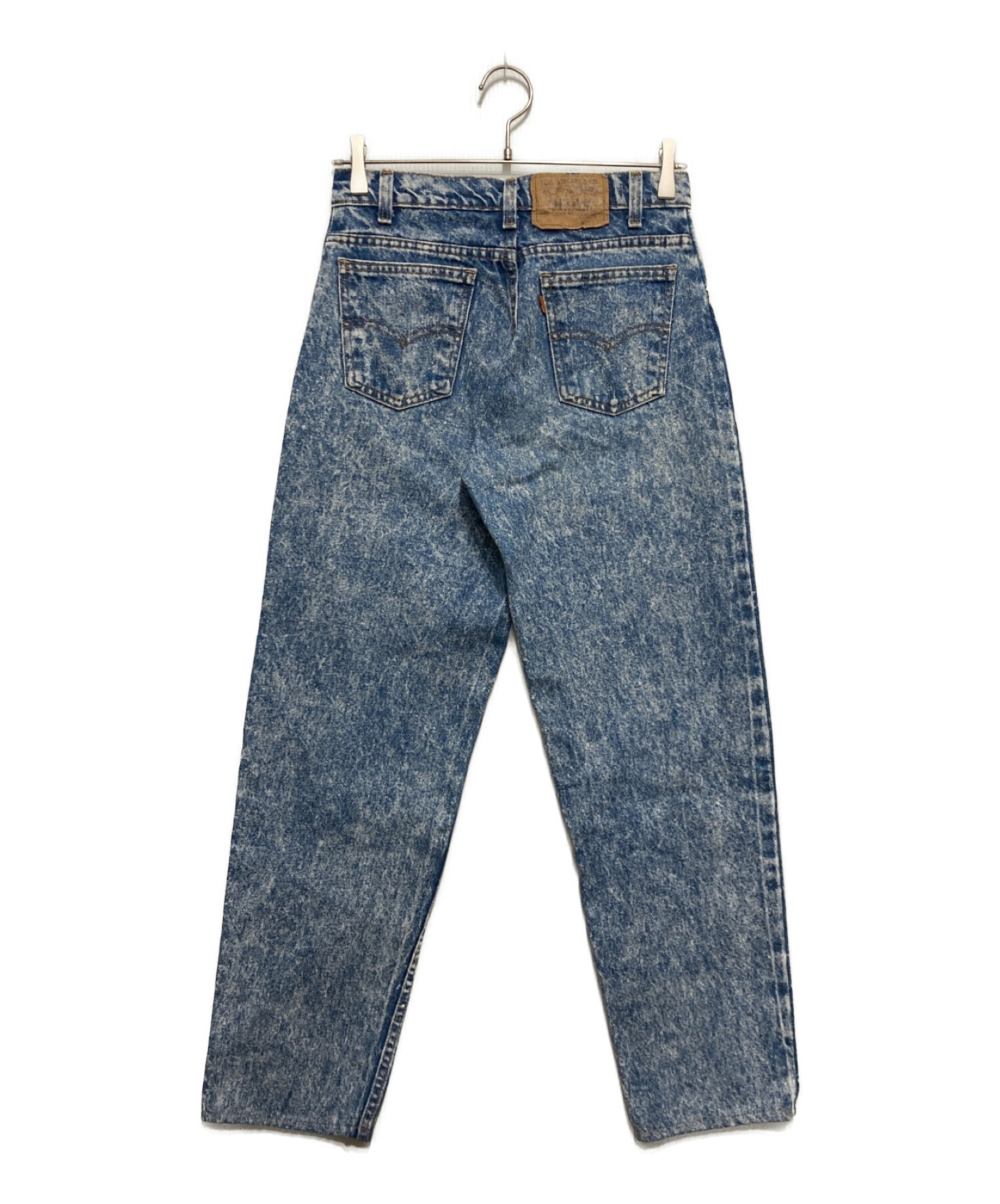 LEVI'S (リーバイス) 80sケミカルウォッシュデニムパンツ　40550-0209 インディゴ サイズ:SIZE29