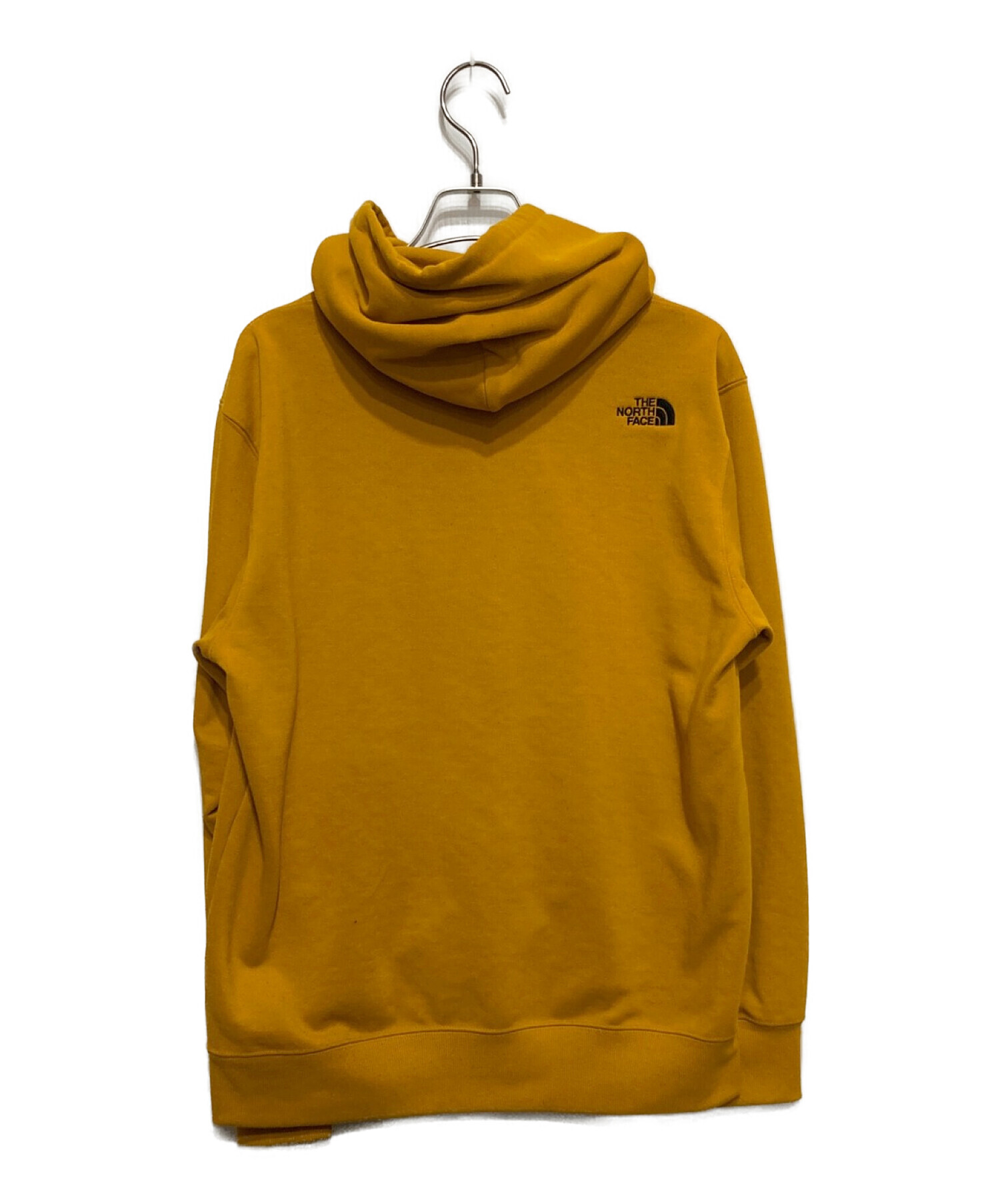 THE NORTH FACE (ザ ノース フェイス) BOX LOGO HOODIE イエロー サイズ:S