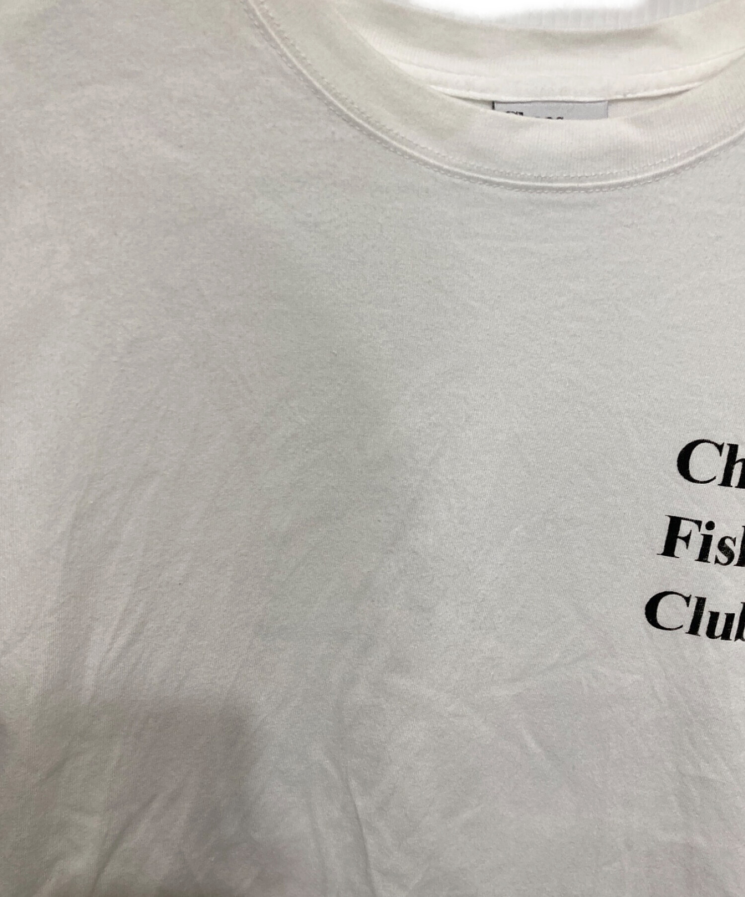 CHAOS FISHING CLUB (カオスフィッシングクラブ) プリントTシャツ ホワイト サイズ:L