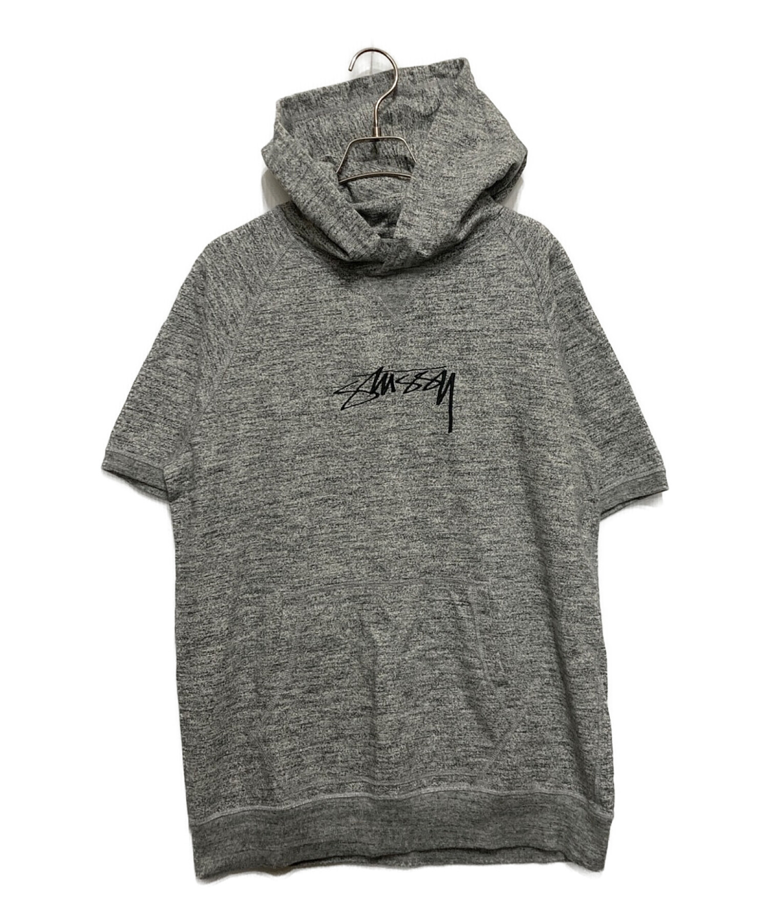 中古・古着通販】stussy (ステューシー) プルオーバーパーカー グレー