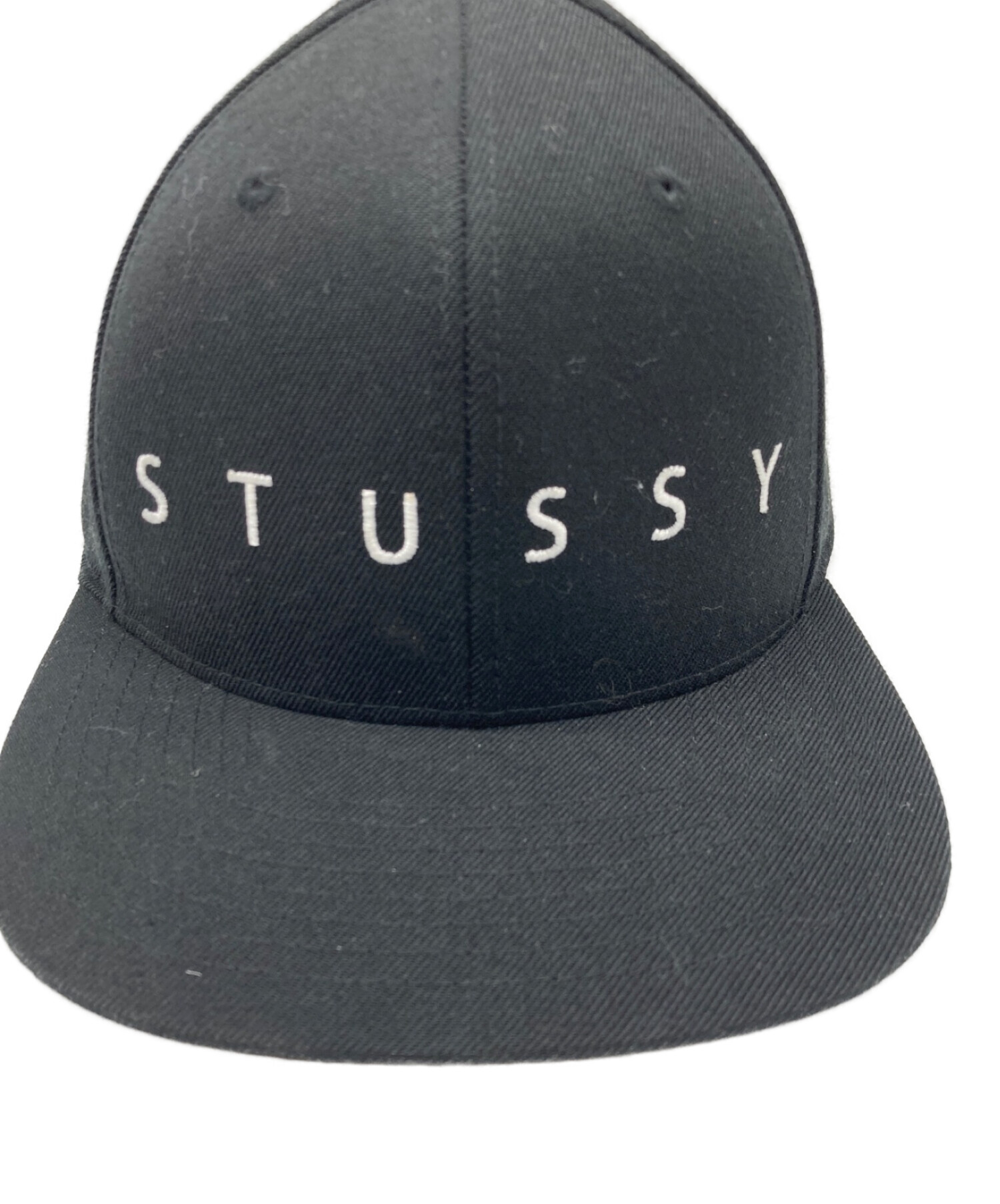STUSSY ステューシー キャップ ブラック 調整可能 試着のみ美品 - 帽子