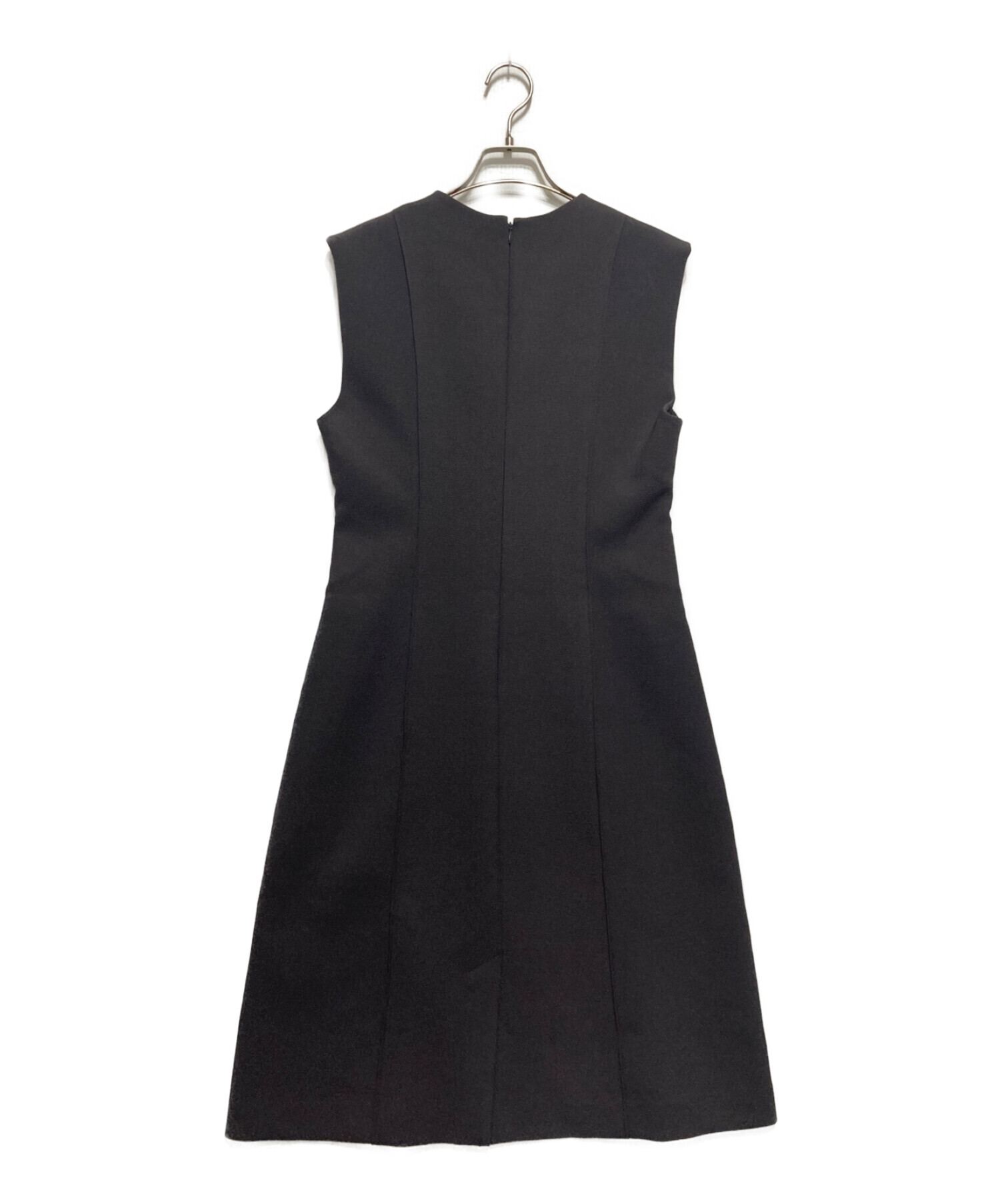 17500 ルシェルブルー Organic Line Neck Dress - ワンピース