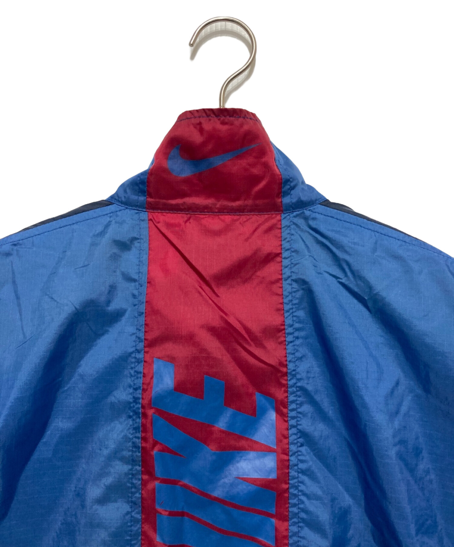 中古・古着通販】NIKE (ナイキ) ナイロンジャケット ブルー サイズ:Ⅿ 