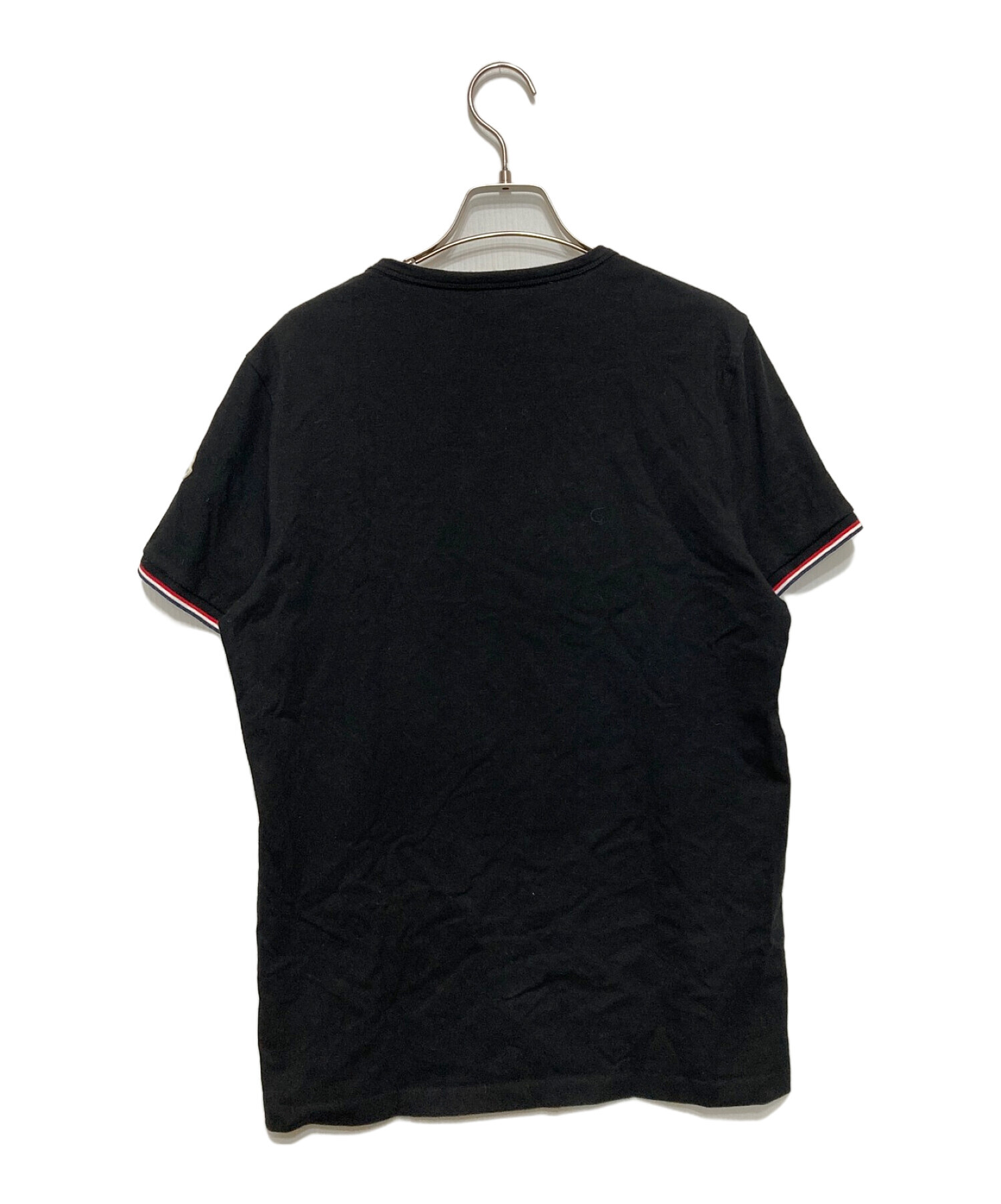中古・古着通販】MONCLER (モンクレール) Tシャツ ブラック サイズ:L ...