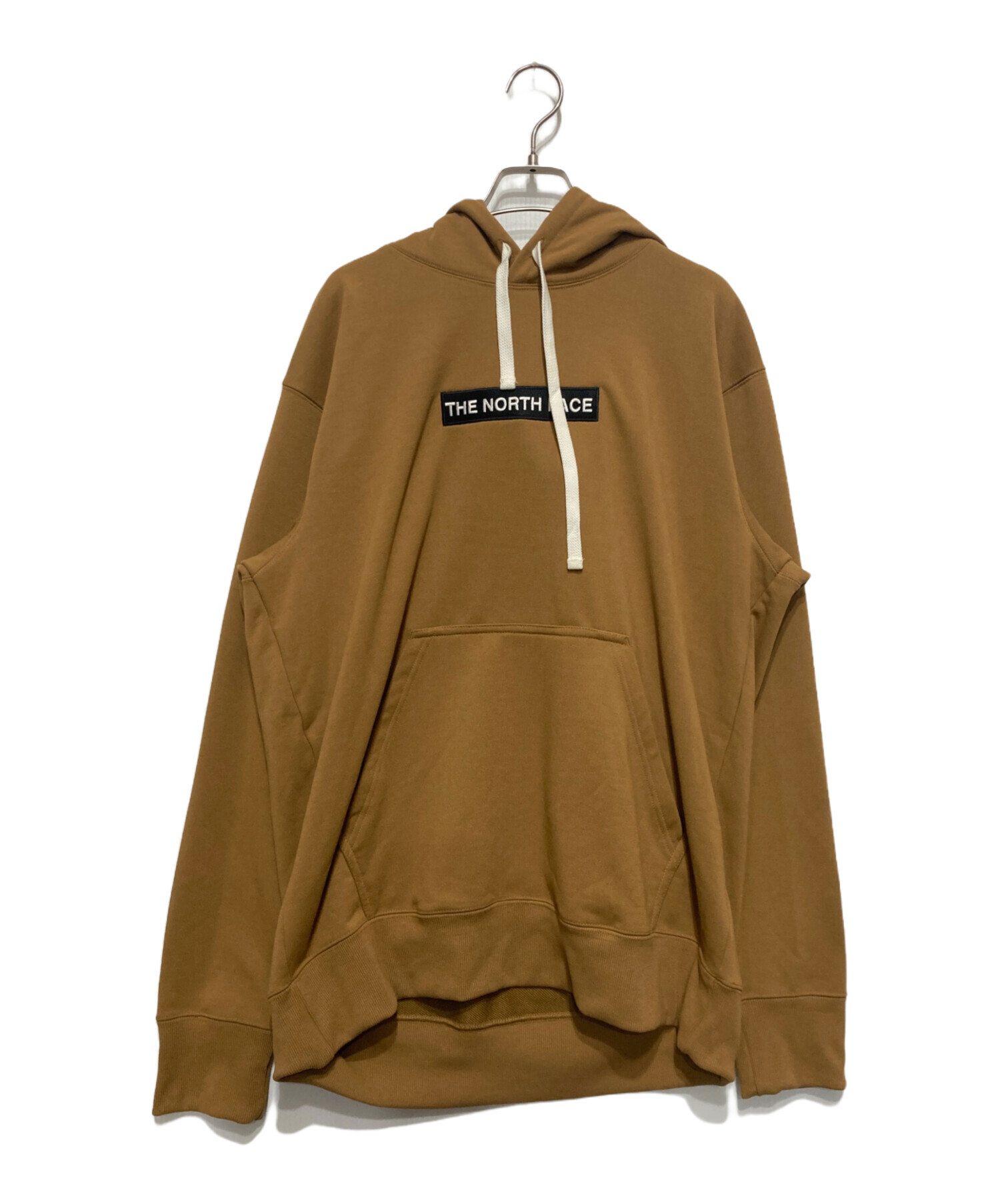 THE NORTH FACE (ザ ノース フェイス) BOX LOGO HOODIE ブラウン サイズ:XL