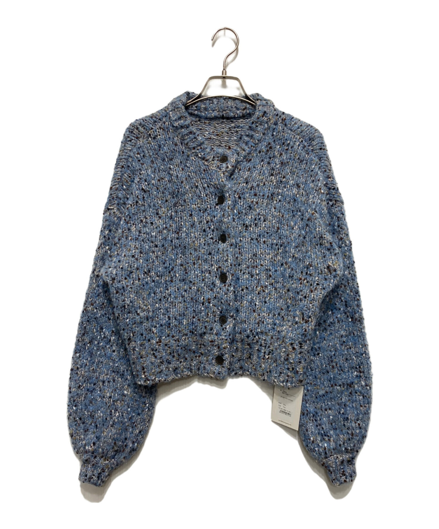 中古・古着通販】room306 CONTEMPORARY (ルームサンマルロクコンテンポラリー) Glitter Knit Cardigan ブルー  サイズ:F｜ブランド・古着通販 トレファク公式【TREFAC FASHION】スマホサイト