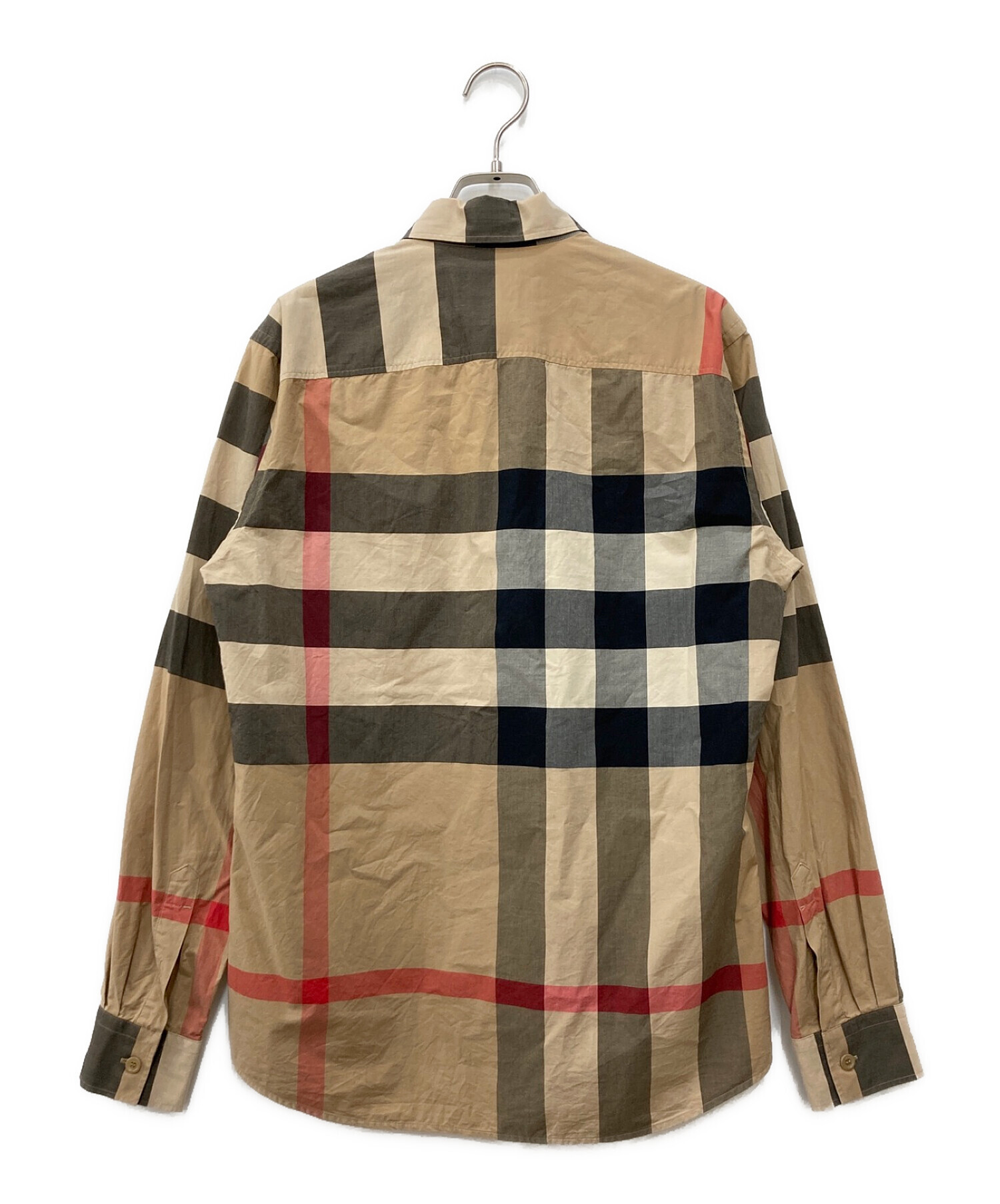 中古・古着通販】BURBERRY (バーバリー) 長袖レギュラーカラーシャツ ベージュ サイズ:S｜ブランド・古着通販 トレファク公式【TREFAC  FASHION】スマホサイト