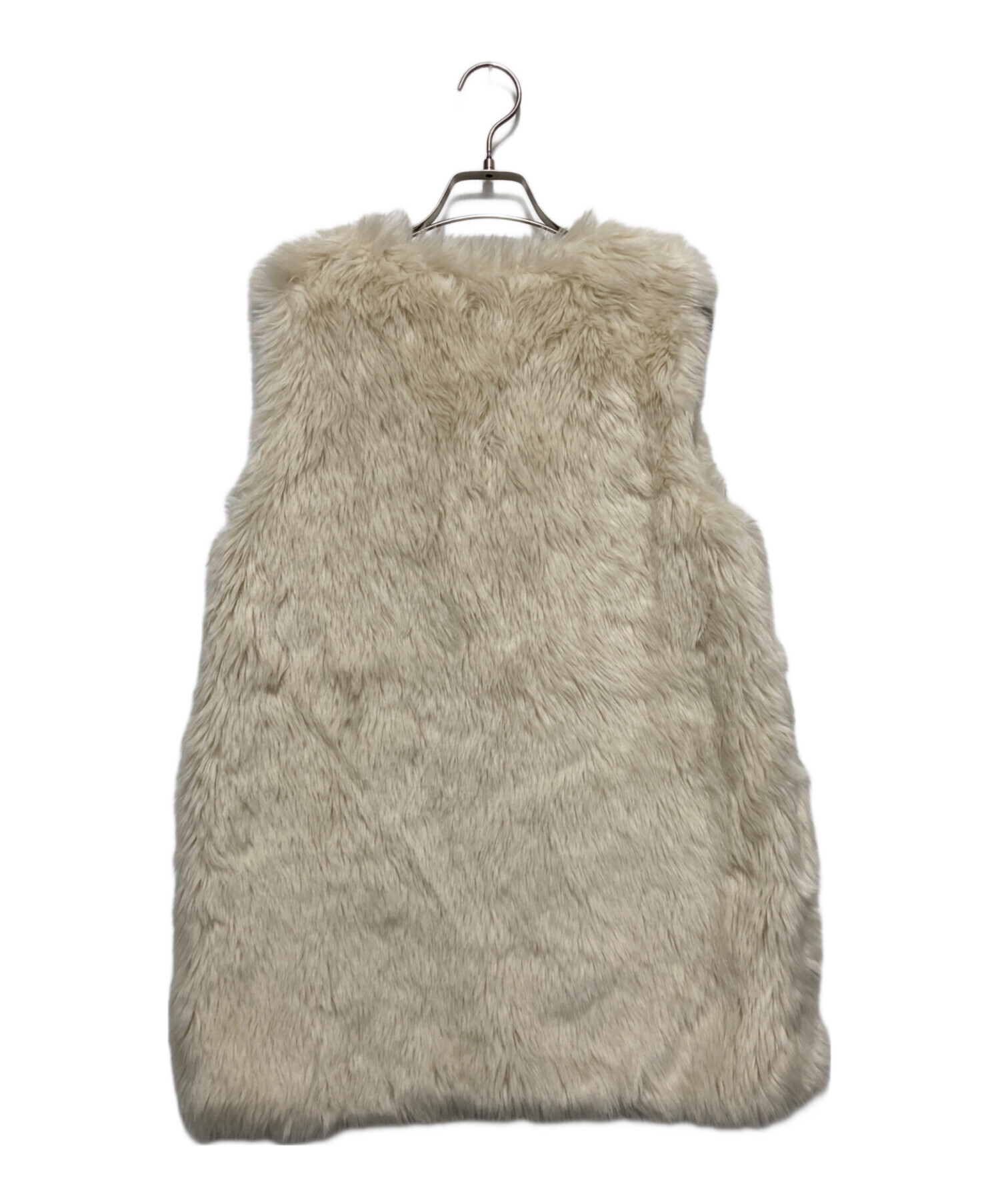 中古・古着通販】theory (セオリー) FAKE.FUR.LONG/FURRY.VEST ホワイト サイズ:S｜ブランド・古着通販  トレファク公式【TREFAC FASHION】スマホサイト