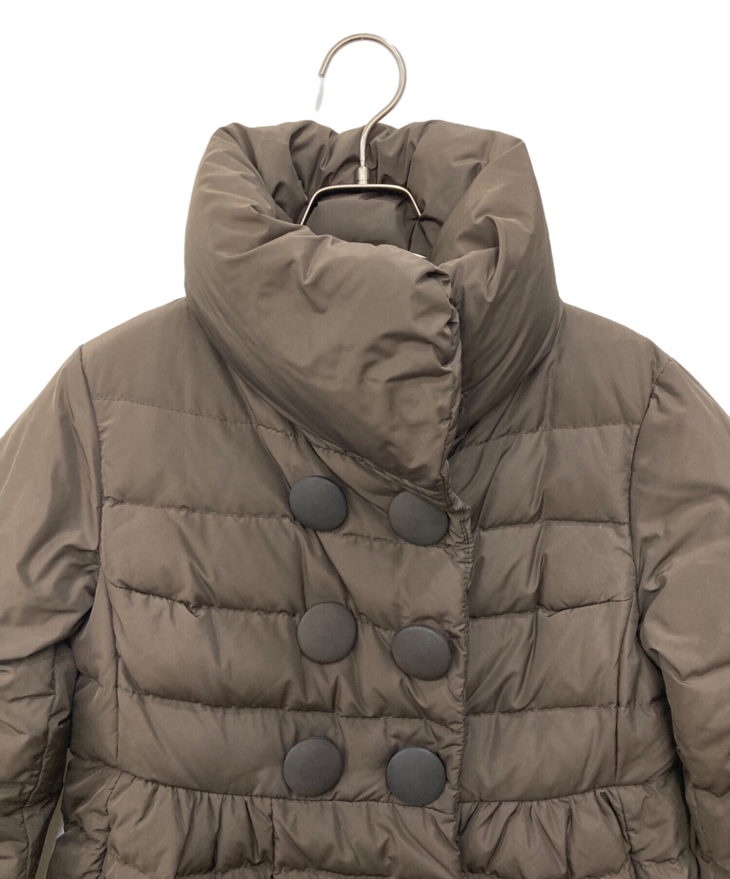 MONCLER (モンクレール) JOHANNA ダウンコート ブラウン サイズ:SIZE1