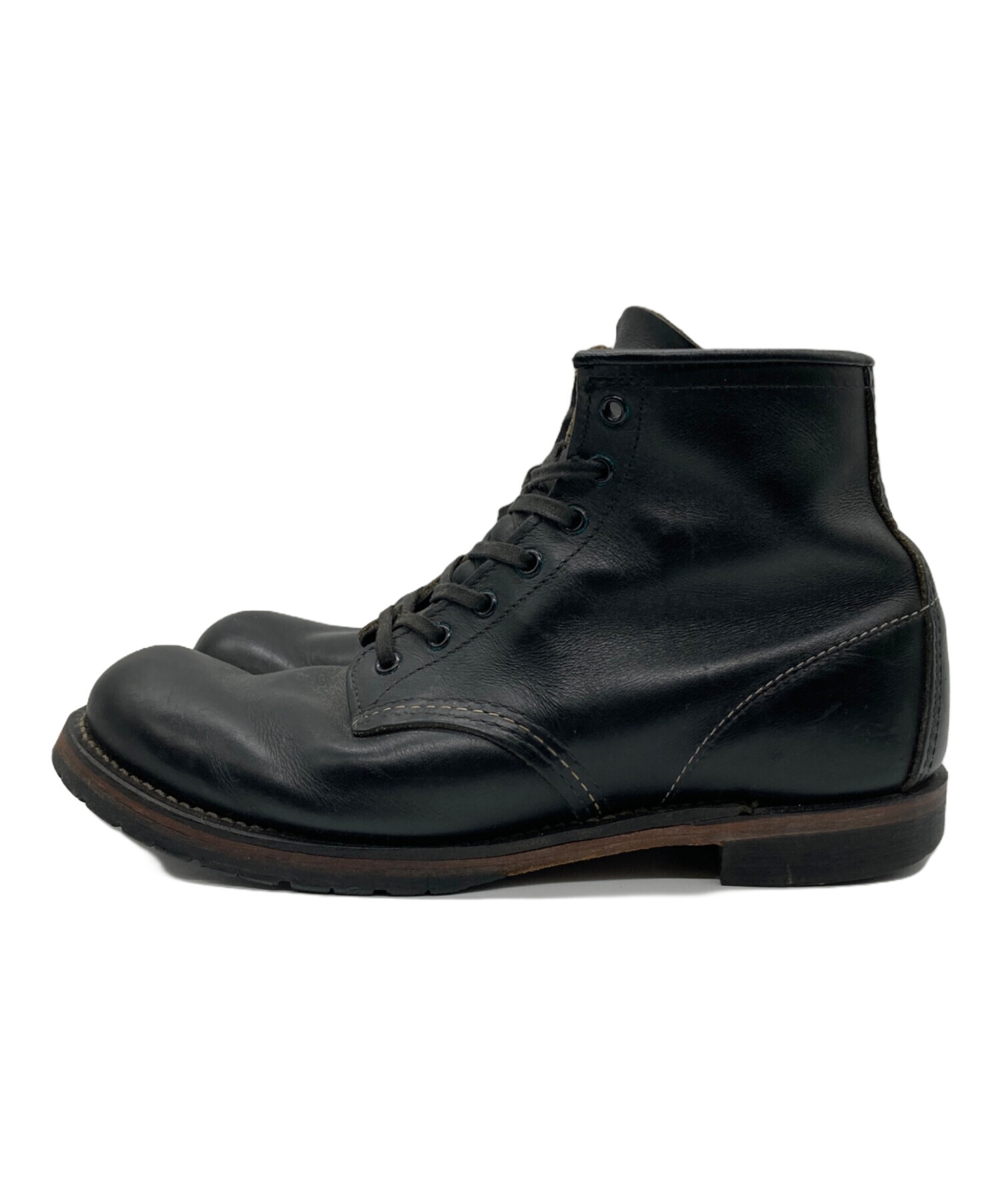 中古・古着通販】RED WING (レッドウィング) BECKMAN ROUND BOOTS ブラック サイズ:26.5㎝｜ブランド・古着通販  トレファク公式【TREFAC FASHION】スマホサイト