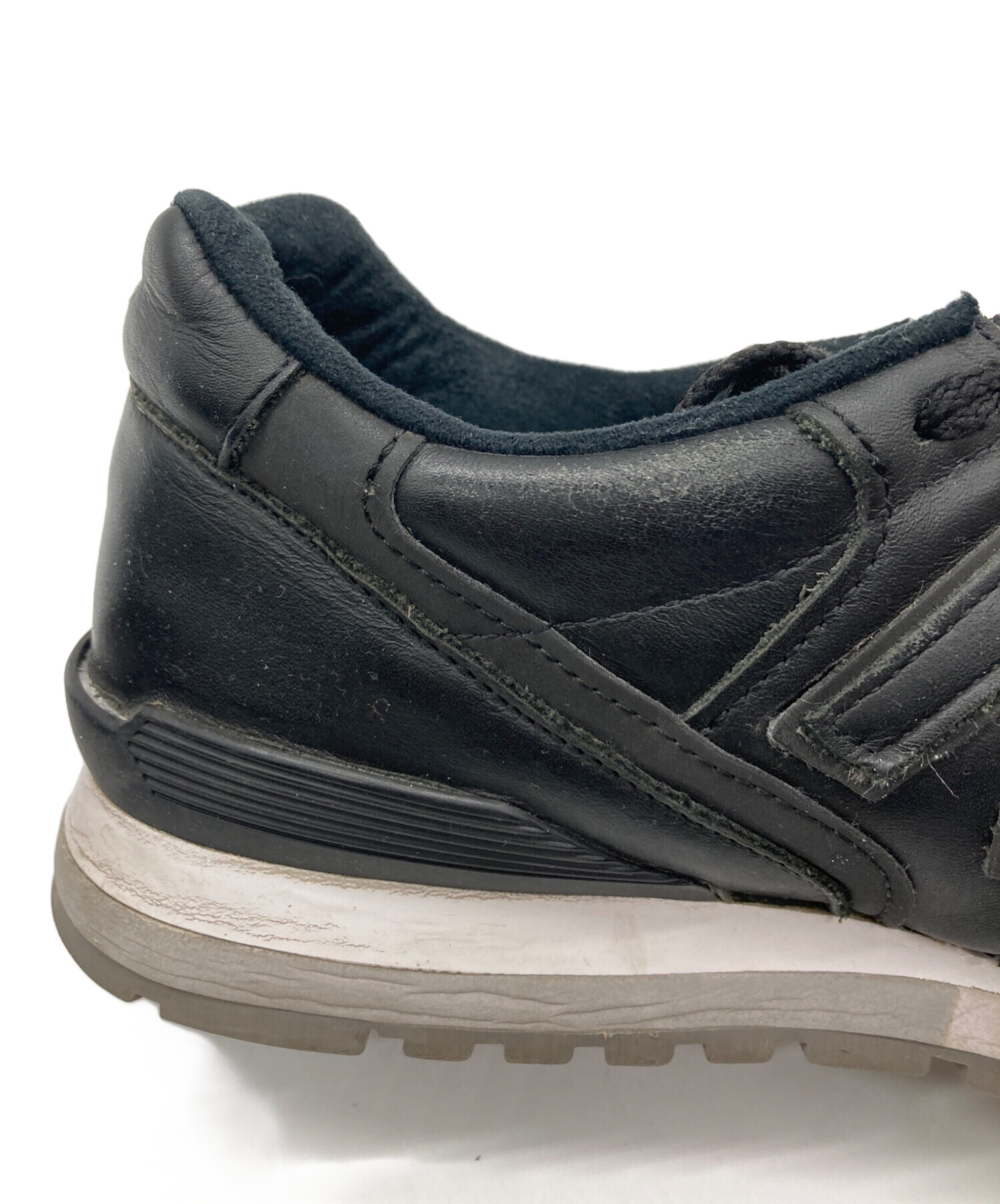 中古・古着通販】NEW BALANCE (ニューバランス) 996 'Leather Black ブラック サイズ:26.5㎝｜ブランド・古着通販  トレファク公式【TREFAC FASHION】スマホサイト