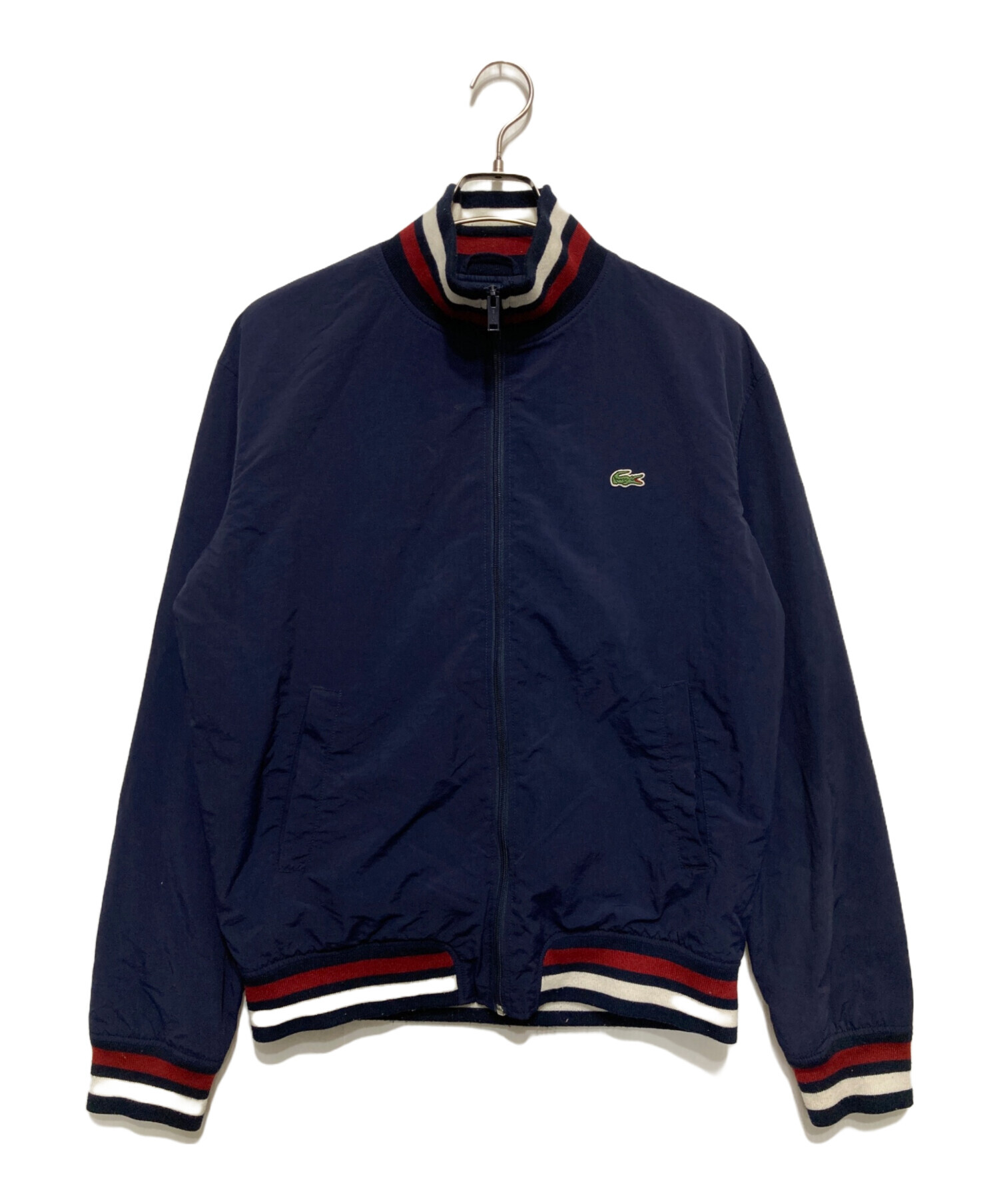 中古・古着通販】LACOSTE (ラコステ) ナイロンジャケット ネイビー サイズ:SIZE50｜ブランド・古着通販 トレファク公式【TREFAC  FASHION】スマホサイト