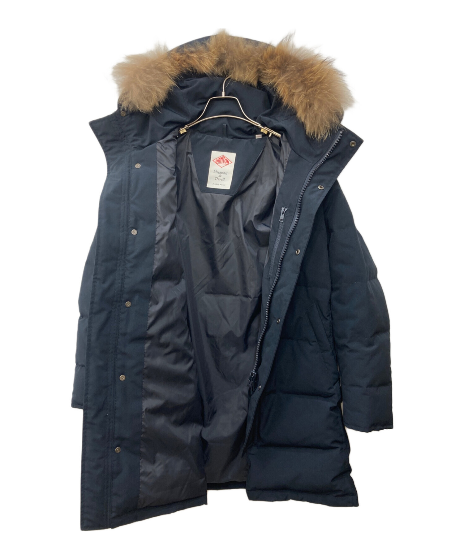 中古・古着通販】DANTON (ダントン) DOWN LONG COAT ダウンロングコート ネイビー サイズ:S｜ブランド・古着通販  トレファク公式【TREFAC FASHION】スマホサイト