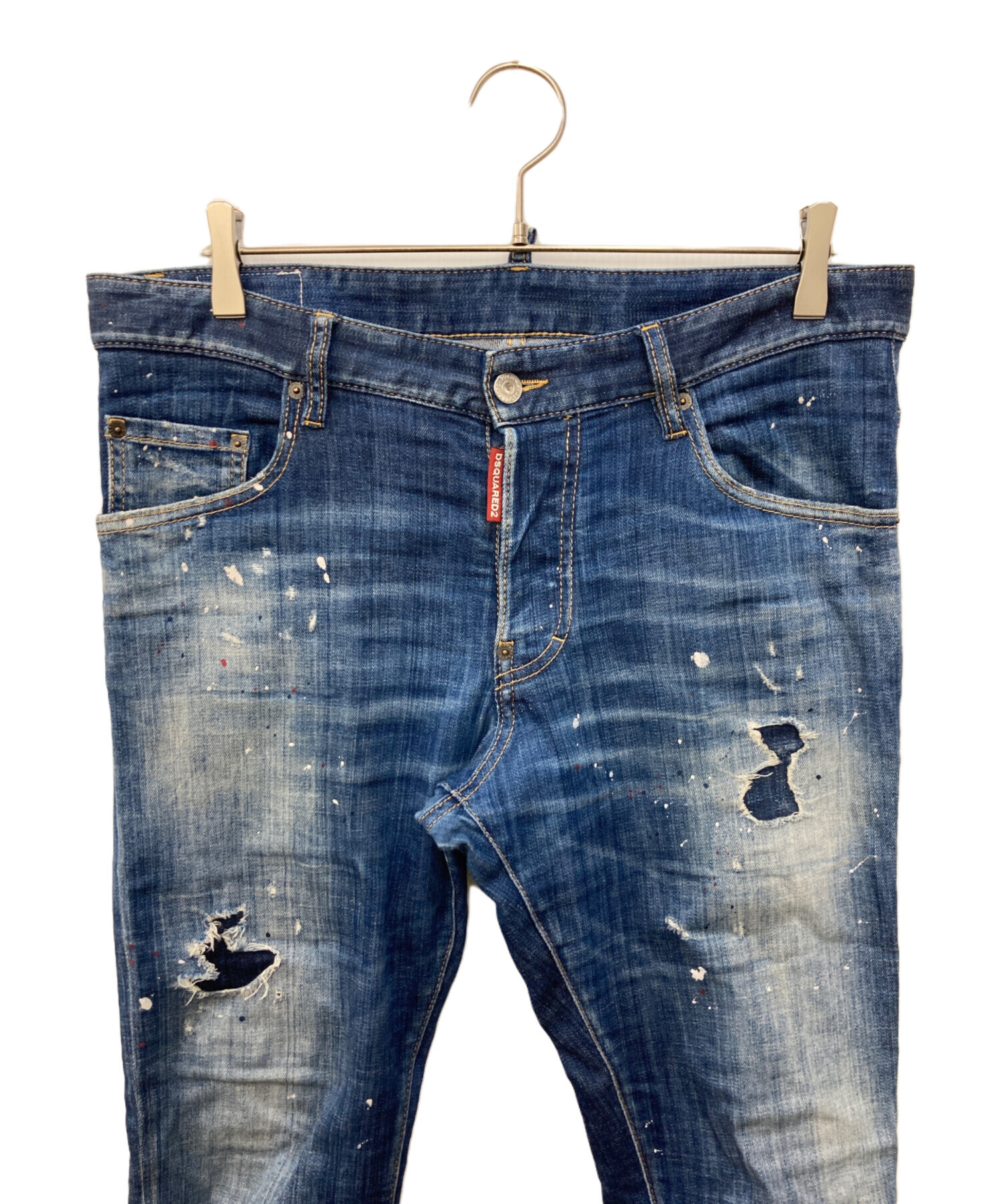 中古・古着通販】DSQUARED2 (ディースクエアード) SKATER JEAN デニムパンツ インディゴ サイズ:SIZE50｜ブランド・古着通販  トレファク公式【TREFAC FASHION】スマホサイト