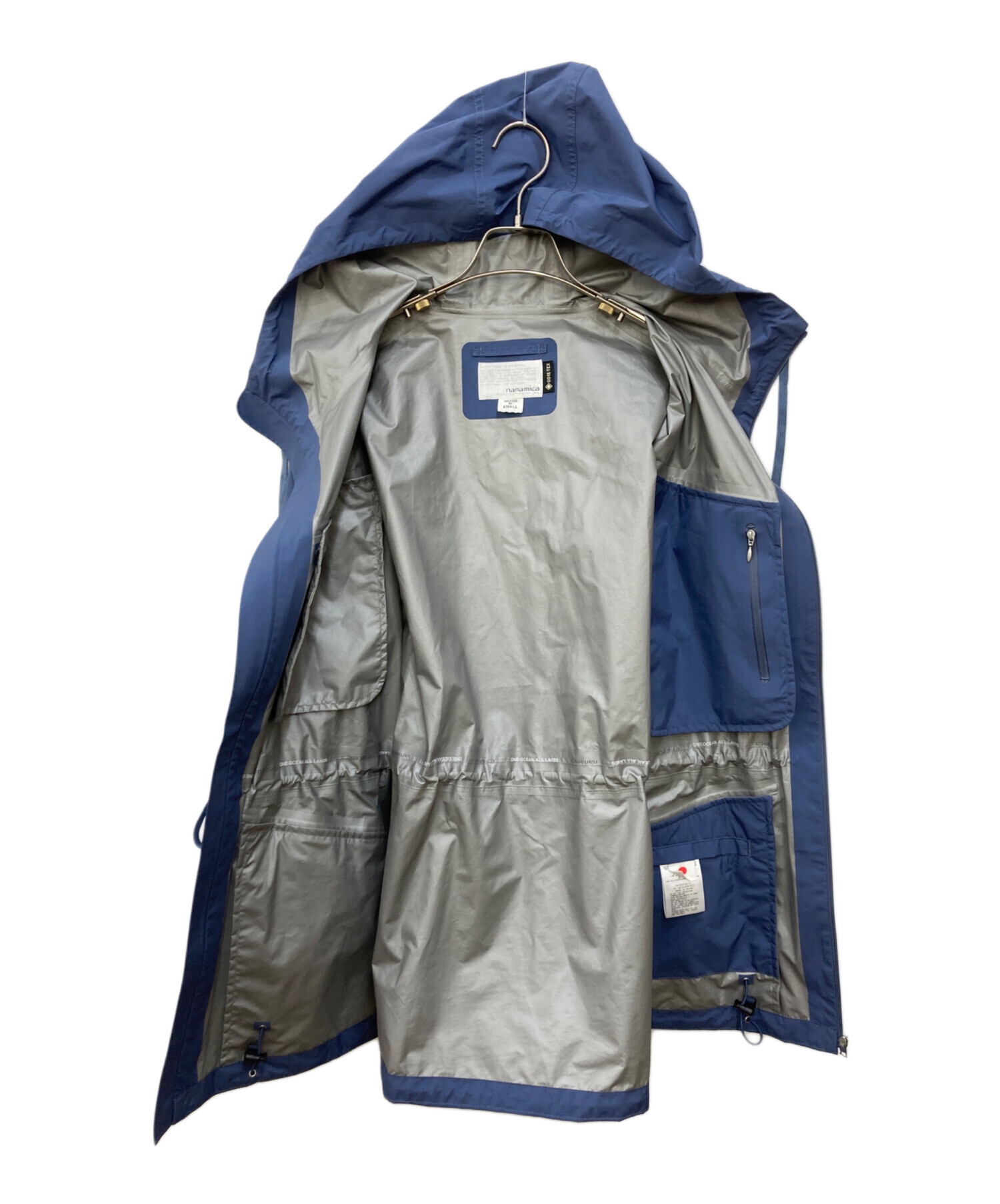 中古・古着通販】nanamica (ナナミカ) Cruiser Jacket クルーザージャケット ブルー サイズ:S｜ブランド・古着通販  トレファク公式【TREFAC FASHION】スマホサイト