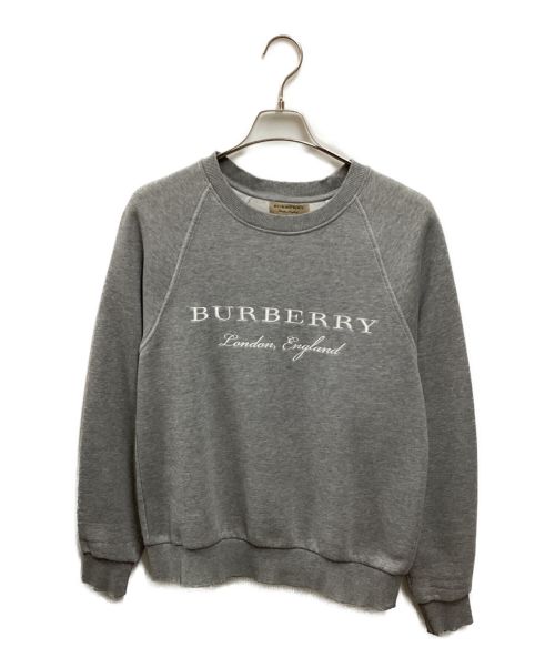 【中古・古着通販】BURBERRY (バーバリー) ロゴ刺繍 トレーナー