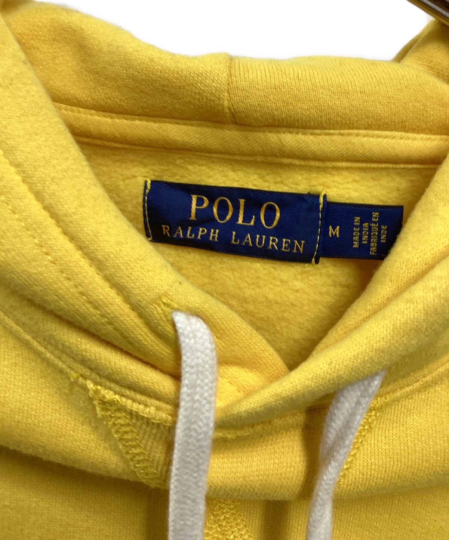 中古・古着通販】POLO RALPH LAUREN (ポロ・ラルフローレン) プルオーバーパーカー イエロー サイズ:M｜ブランド・古着通販  トレファク公式【TREFAC FASHION】スマホサイト