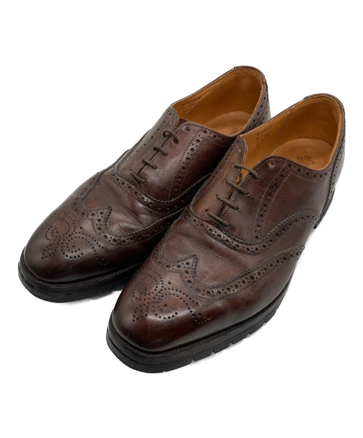 中古・古着通販】Tricker's (トリッカーズ) ウィングチップシューズ ...