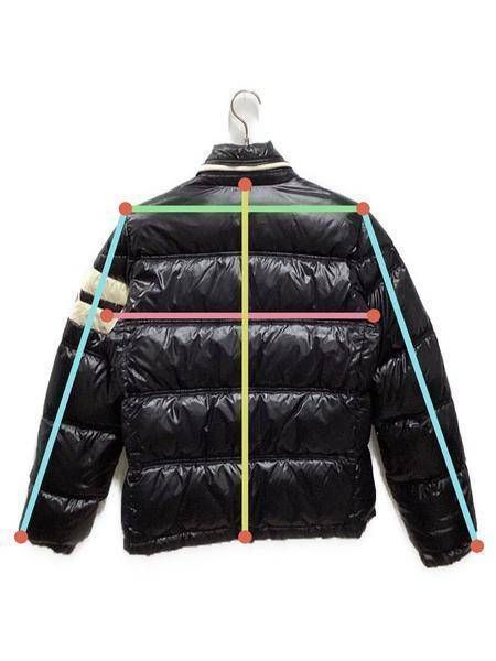 【中古・古着通販】MONCLER (モンクレール) ERICダウンジャケット ブラック サイズ:XS｜ブランド・古着通販 トレファク公式【TREFAC  FASHION】スマホサイト