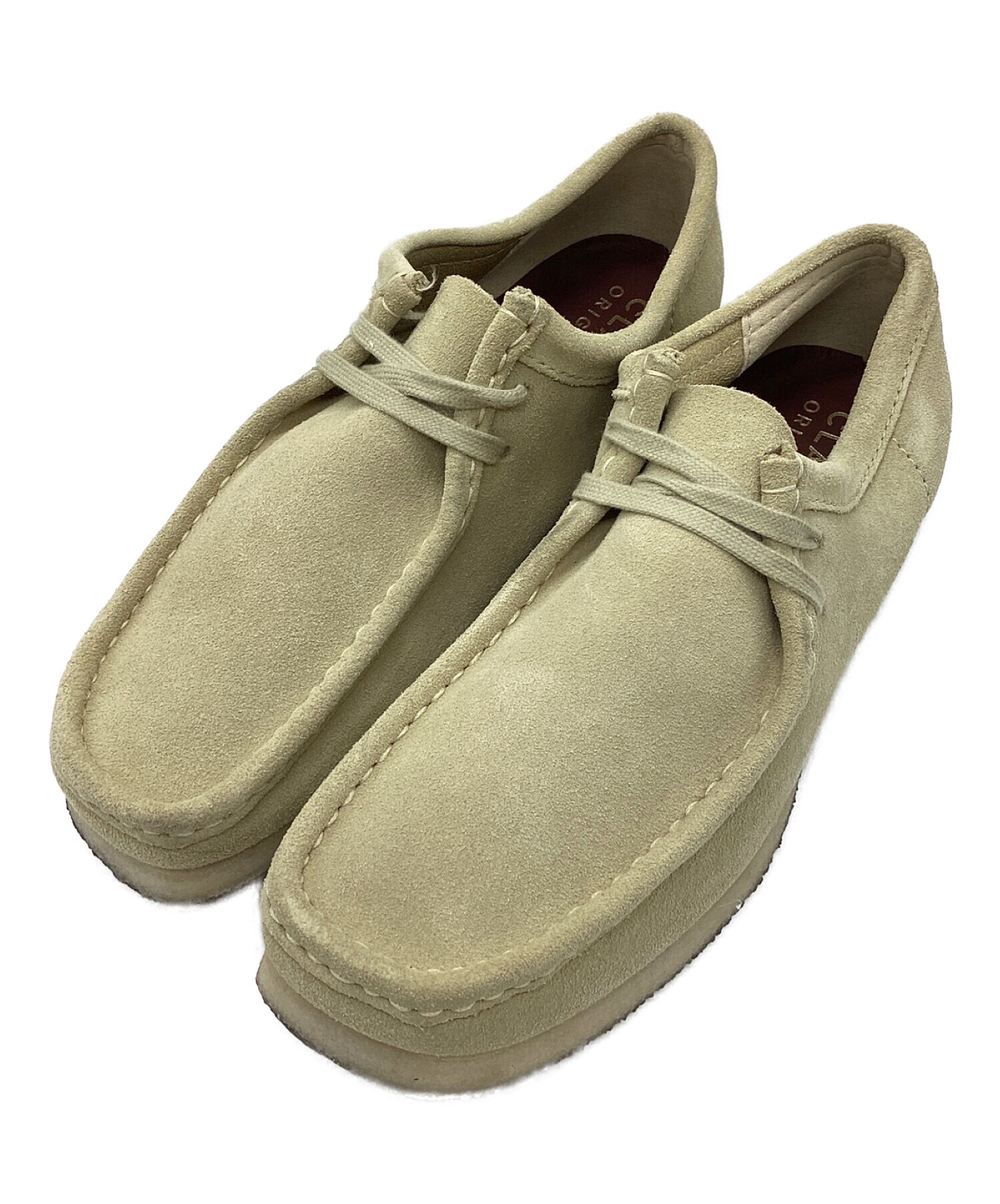 CLARKS (クラークス) wallabe ベージュ サイズ:US8.5